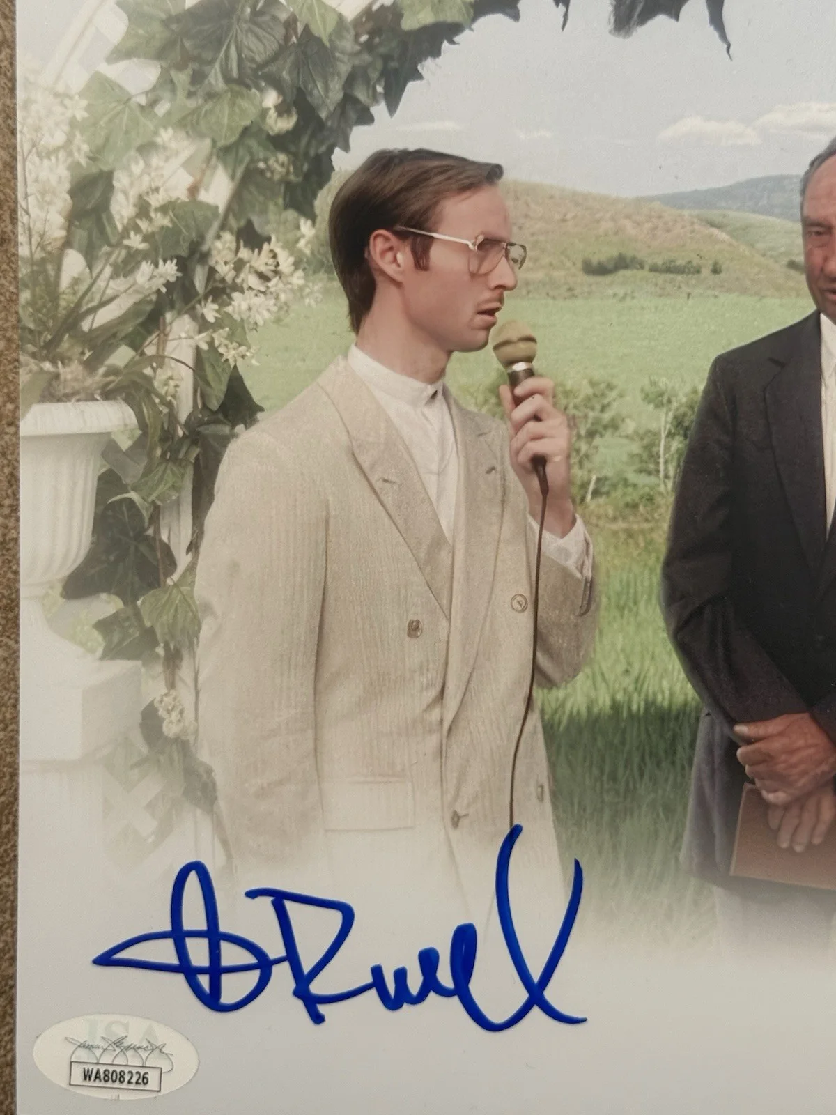 Shondrella Avery, Aaron Ruell — napoleon dynamite 8x10 signed By Kip And LaFawnduh Wedding Photo Jsa, изображение 2