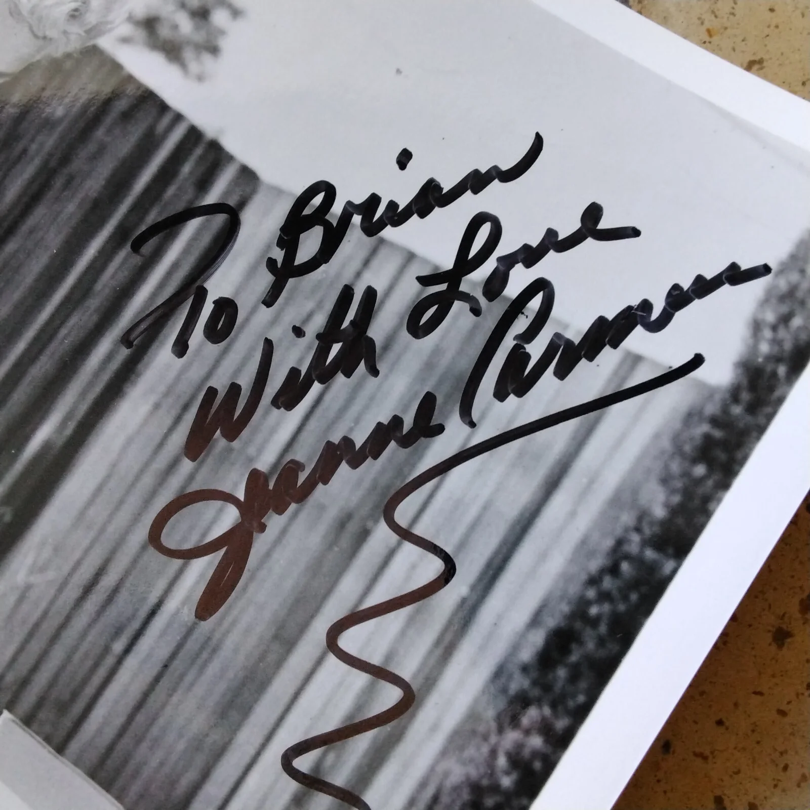 Jeanne Carmen SIGNED Photo 50s Movie Actress Burlesque Sexy Untamed Youth Monroe, изображение 4