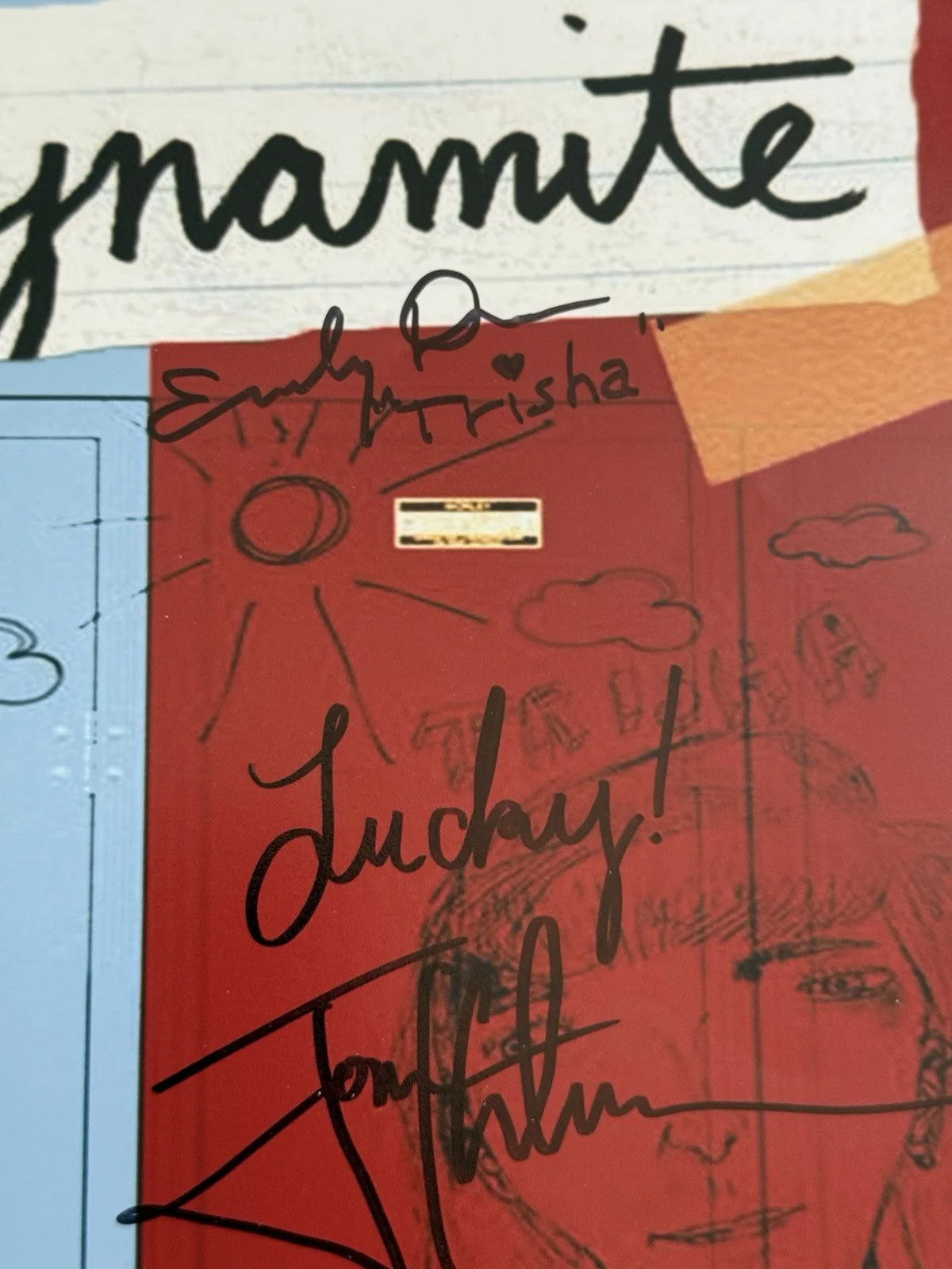 Jon Heder, Shondrella Avery, Aaron Ruell — Napoleon Dynamite 16 X 20 Custom Edit Signed By A Cast Members Most Ever JSA&PSA, image 5