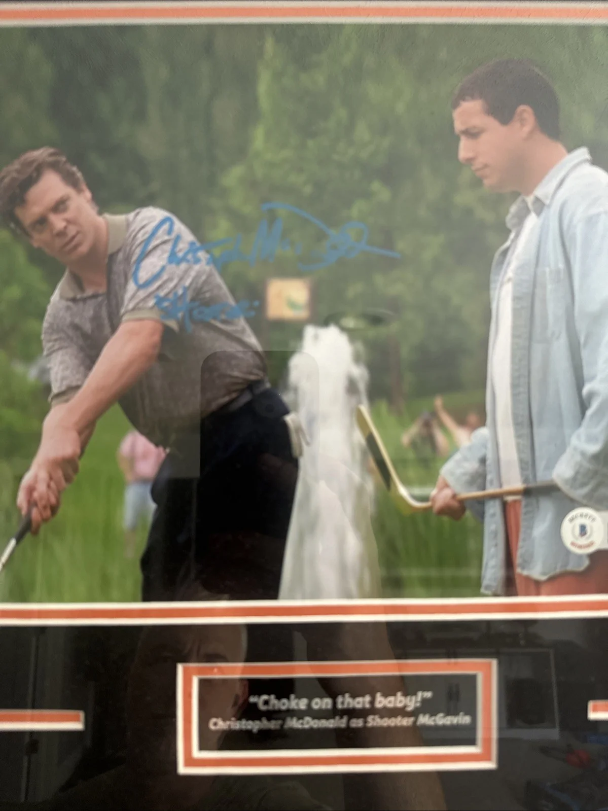 Happy Gilmore Autographed By Shooter, image 2
