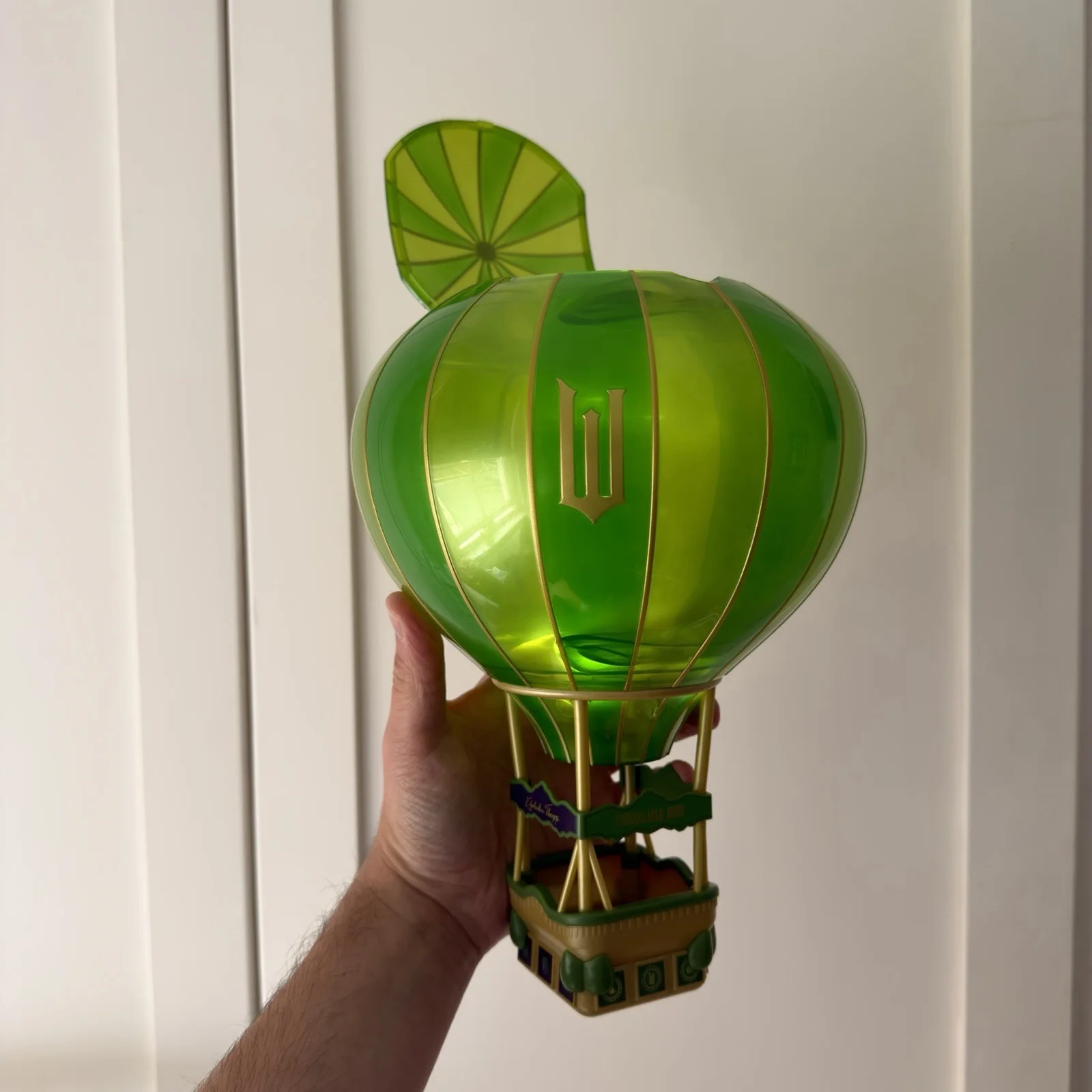 Wicked for Good Light Up Hot Air Balloon Popcorn Bucket New, image 2