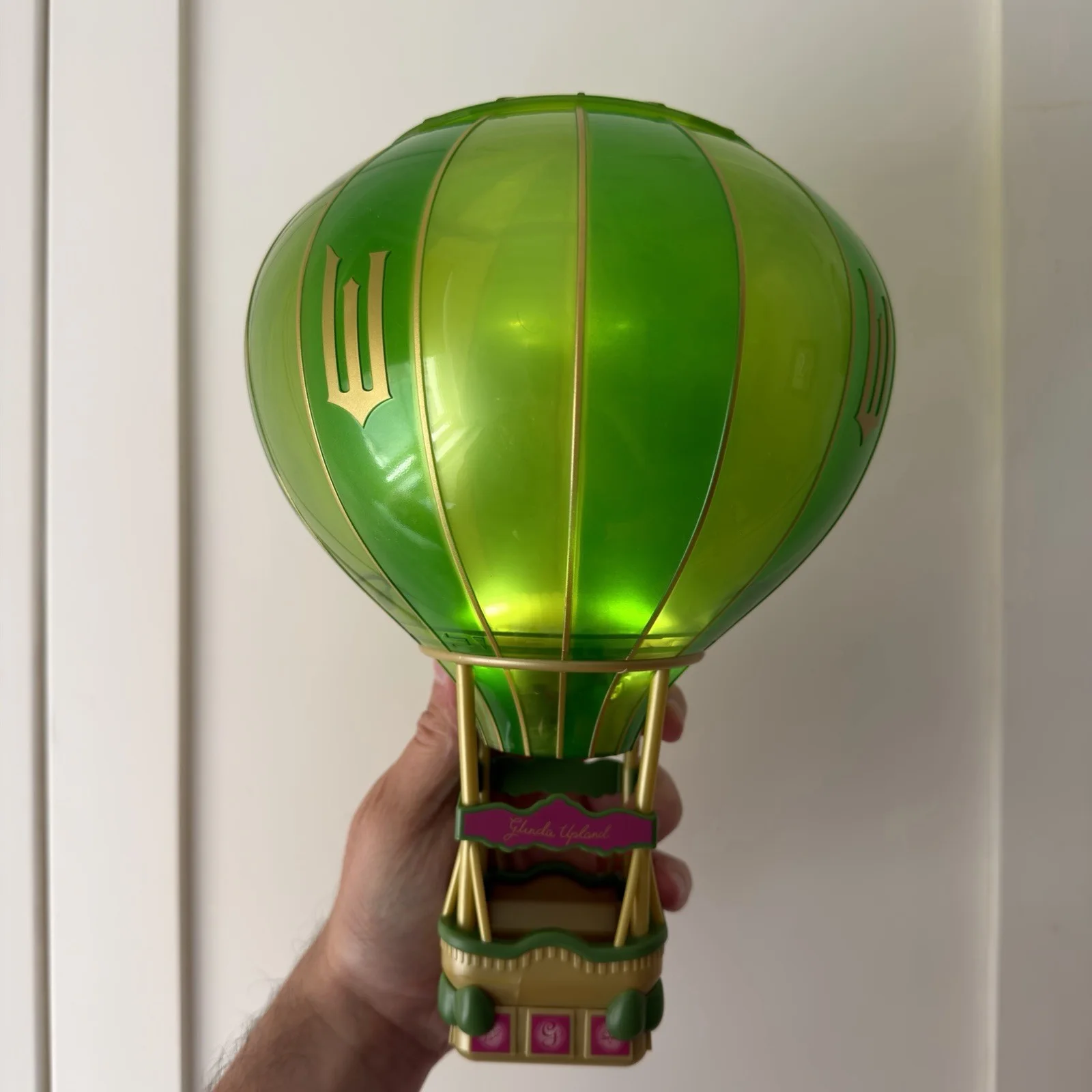 Wicked for Good Light Up Hot Air Balloon Popcorn Bucket New, image 5
