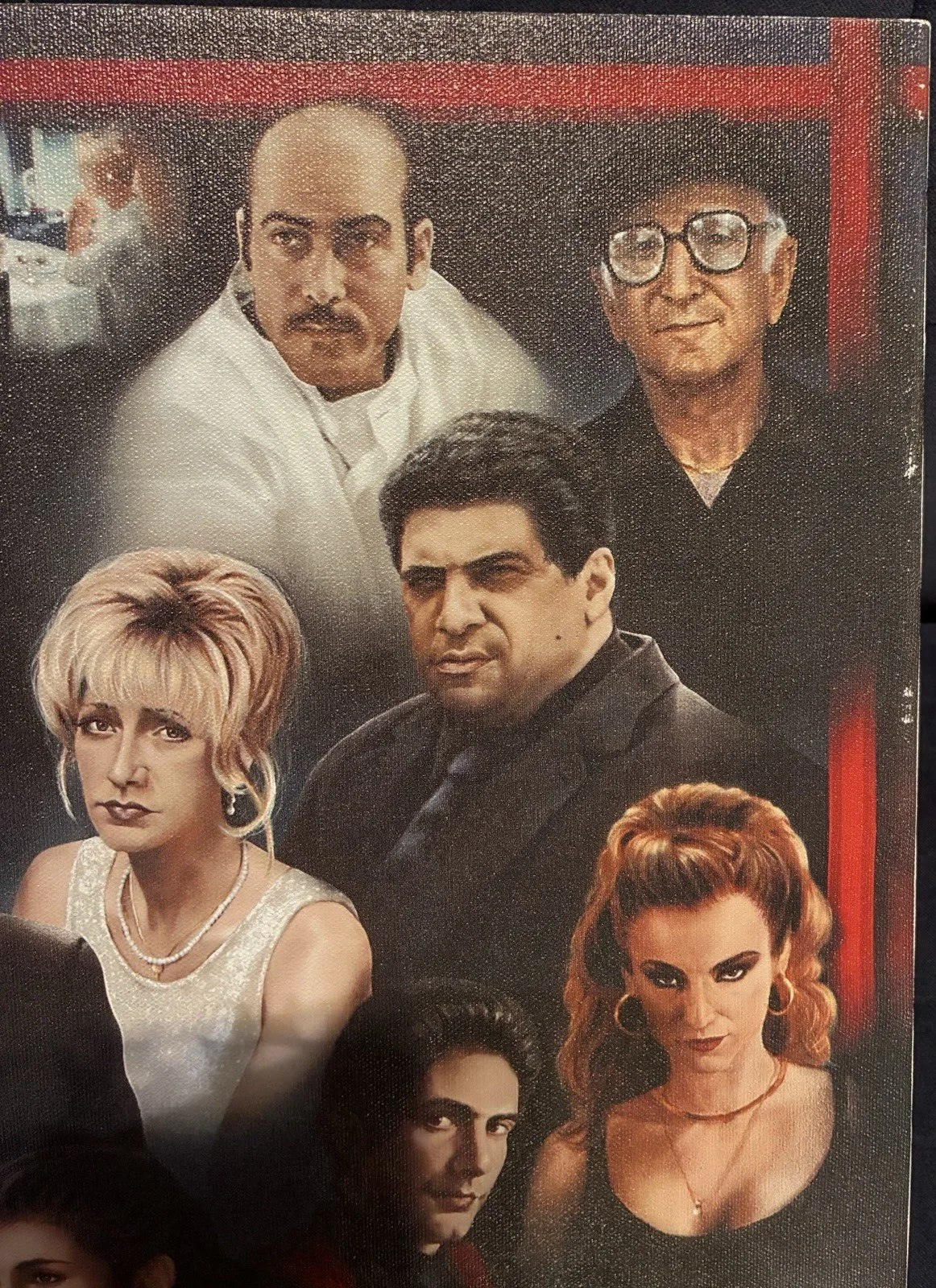 The Sopranos CAST SIGNED 20 x 24 on Canvas, image 2