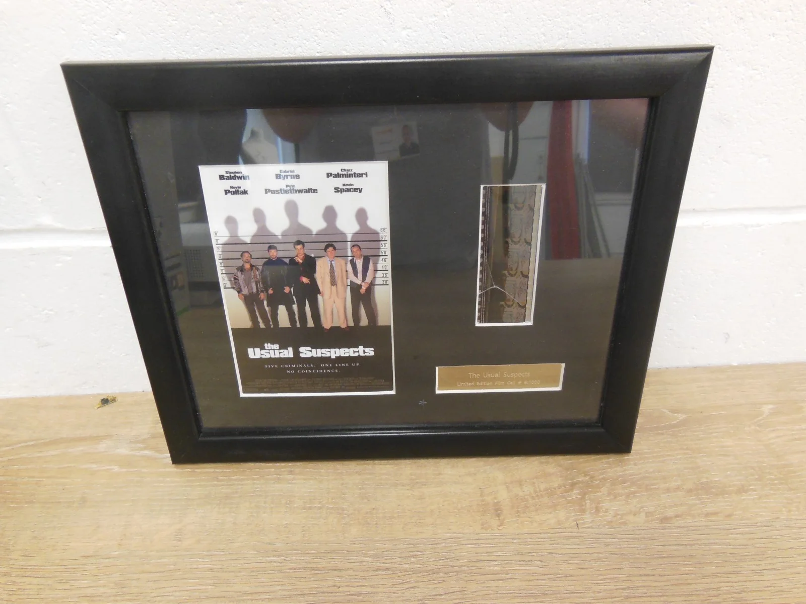 The Usual Suspects Framed Limited Edition Film Cell With Certificate Numbered, image 2