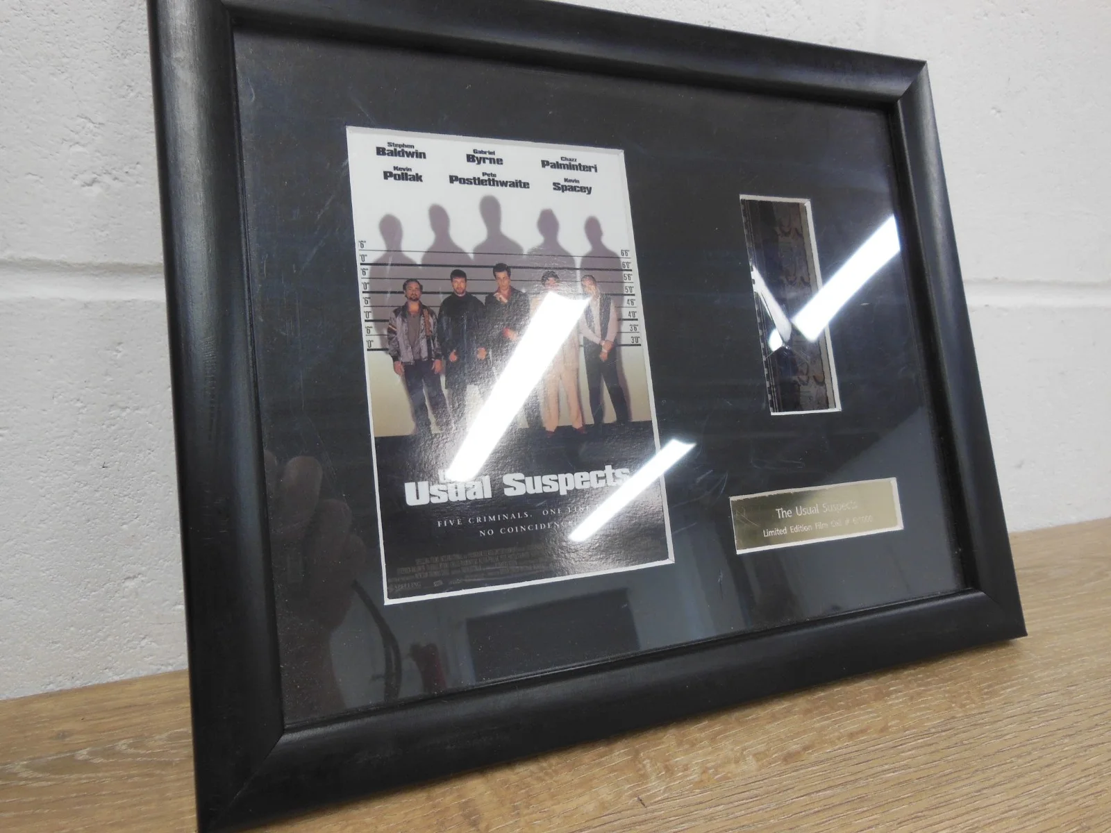The Usual Suspects Framed Limited Edition Film Cell With Certificate Numbered, image 4
