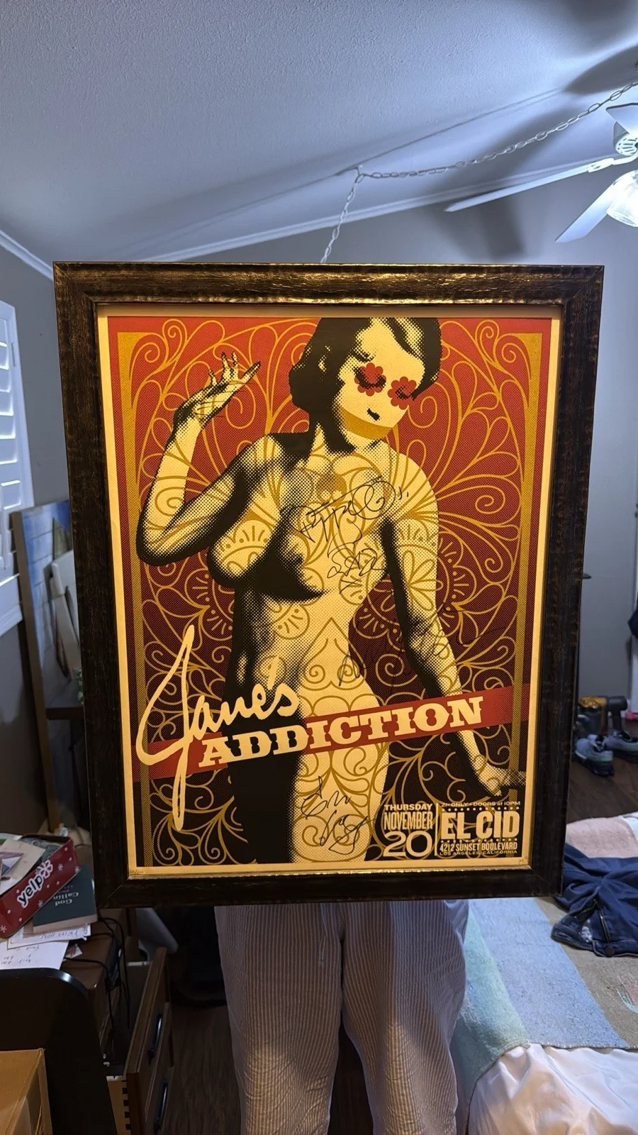 Jane's Addiction Concert Posters Autographed Lot of 2, изображение 3