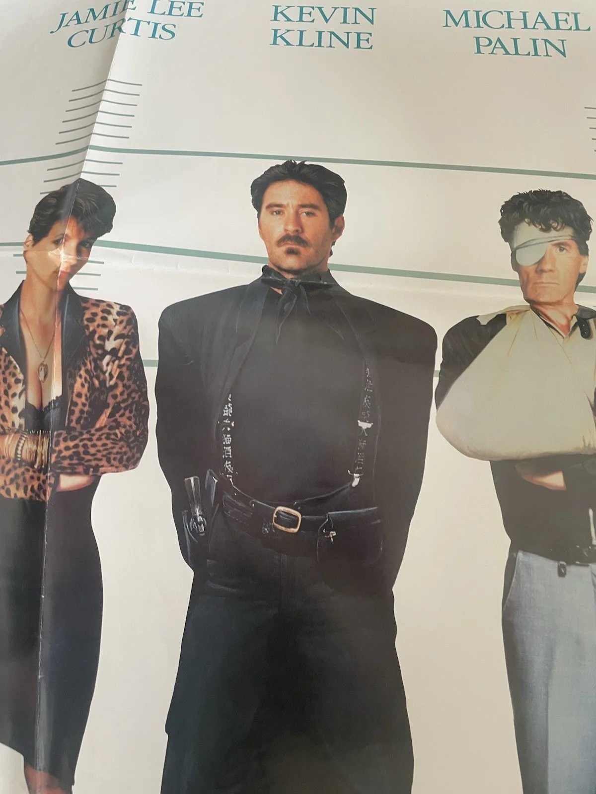 A Fish Called Wanda Original Us One Sheet Cinema Poster 1988, image 3