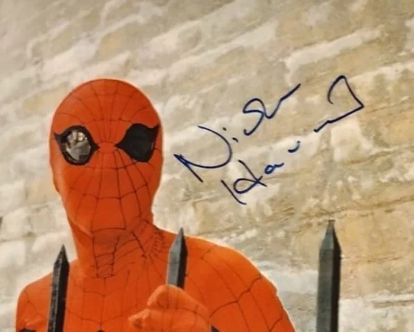 Nicholas Hammond — Nicholas Hammond Authentic Signed Color 11x14 Glossy Photo Spiderman JSA COA, изображение 2