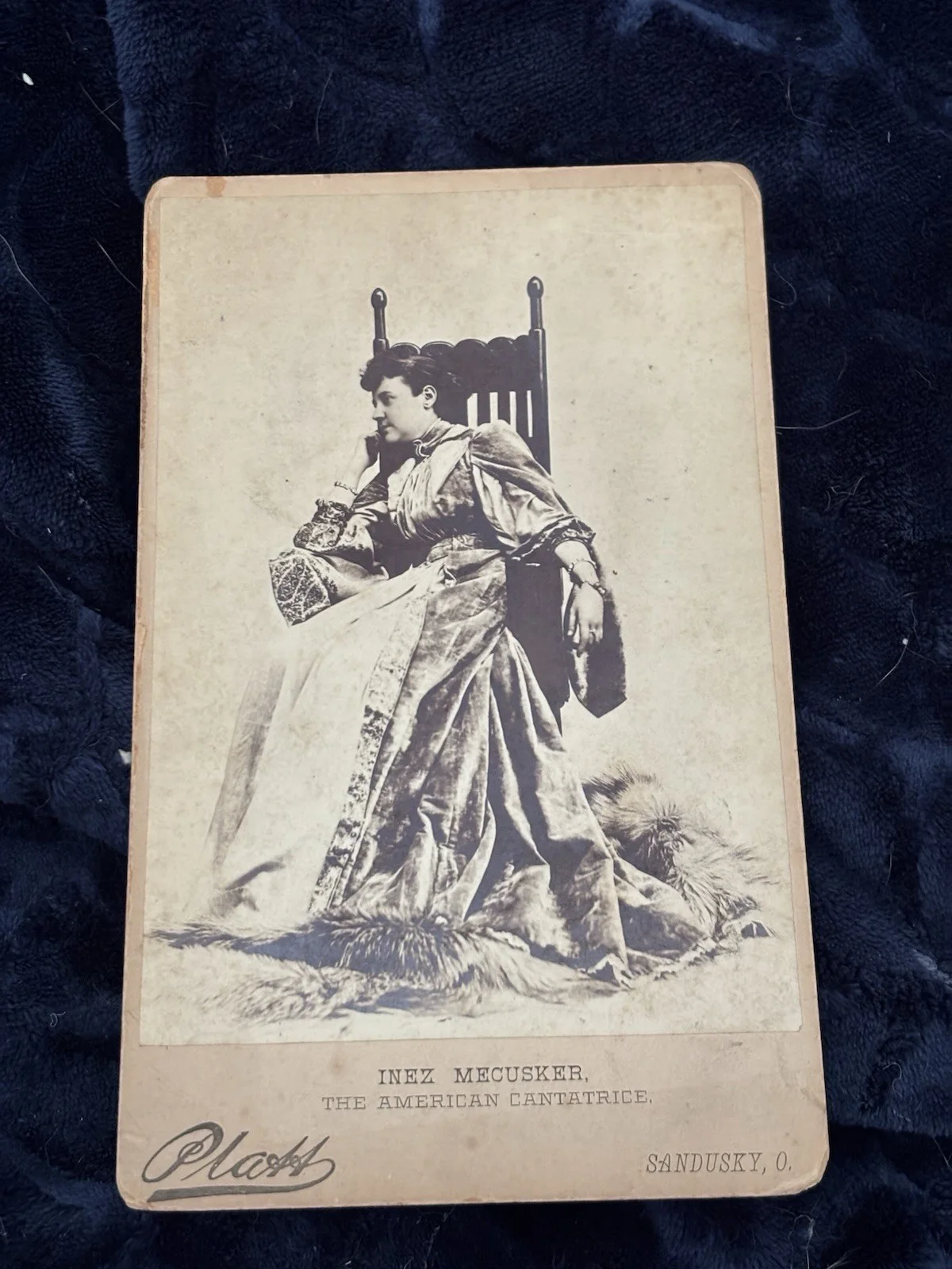 2 Photos Of Inez Mecusker, Opera Soprano & Soloist WithJohn Philip Sousa’s Band, изображение 2