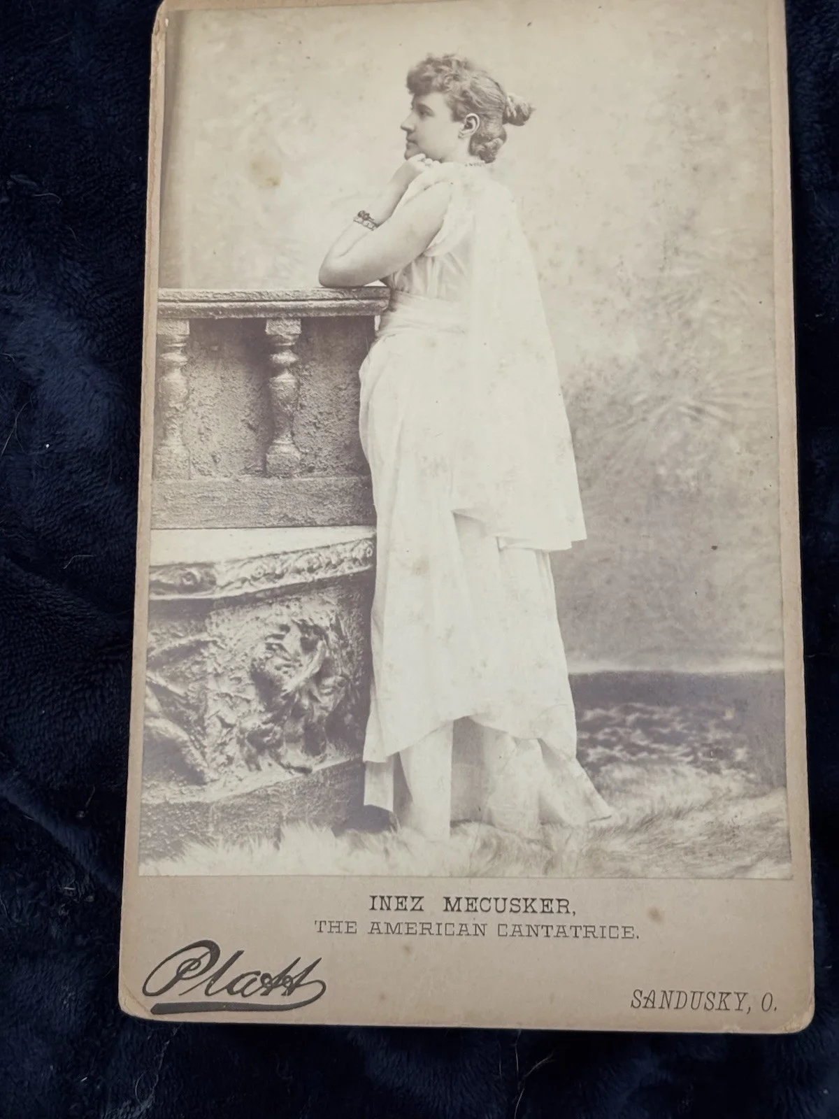 2 Photos Of Inez Mecusker, Opera Soprano & Soloist WithJohn Philip Sousa’s Band, изображение 3