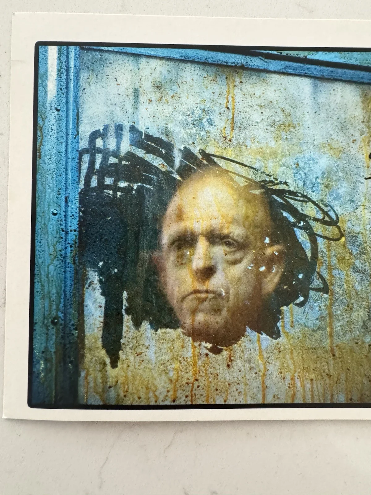Michael Berryman Horror Signed Photo Card 9x6 Hills Have Eyes, изображение 3