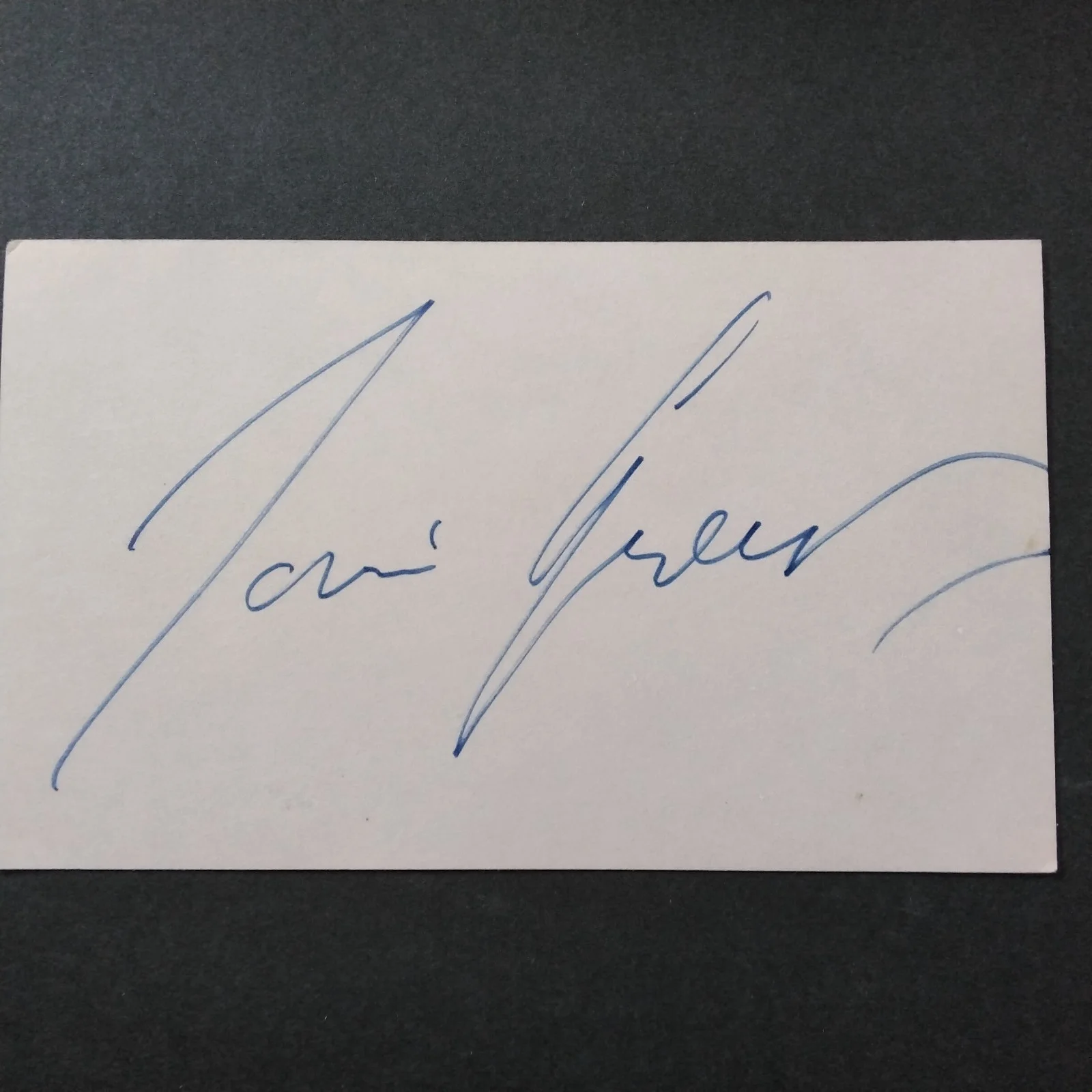 Jose Greco Signed Card Photo Dancer Movie Actor Ship of Fools Around World 80, изображение 3