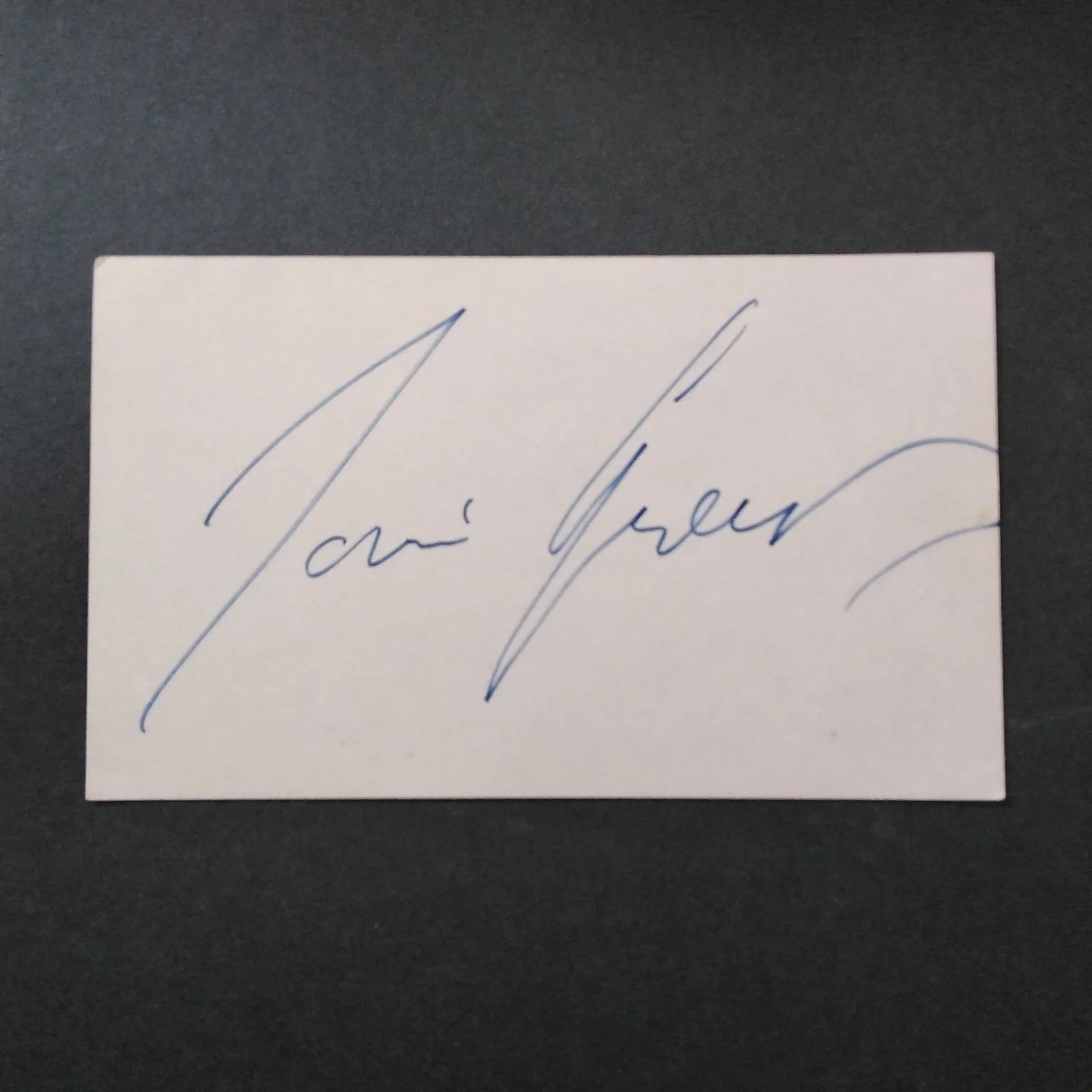 Jose Greco Signed Card Photo Dancer Movie Actor Ship of Fools Around World 80, изображение 4