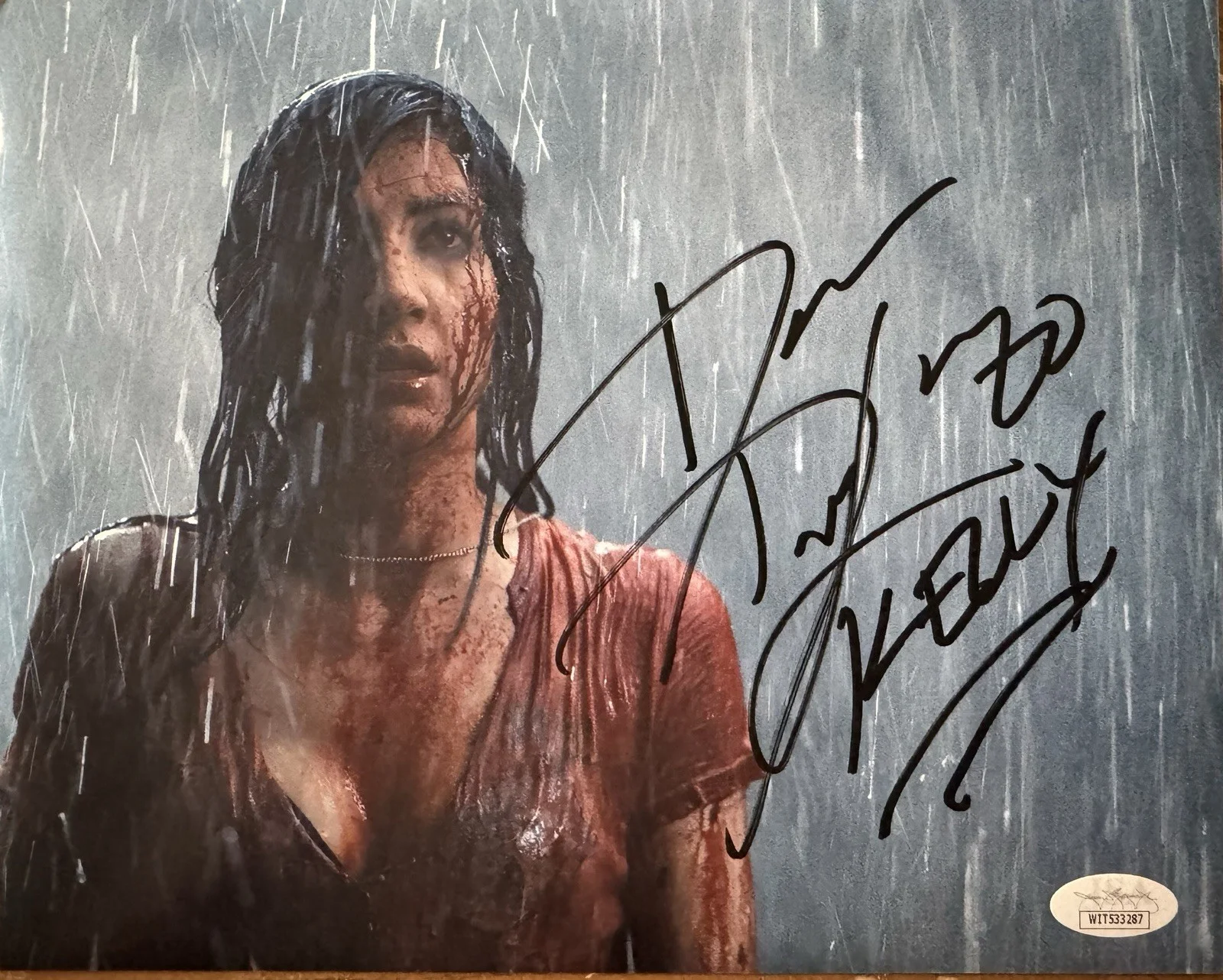 Dana Delorenzo — DANA DELORENZO SIGNED 8x10 Photo Ash Vs Evil Dead JSA COA Maxwell Storybots