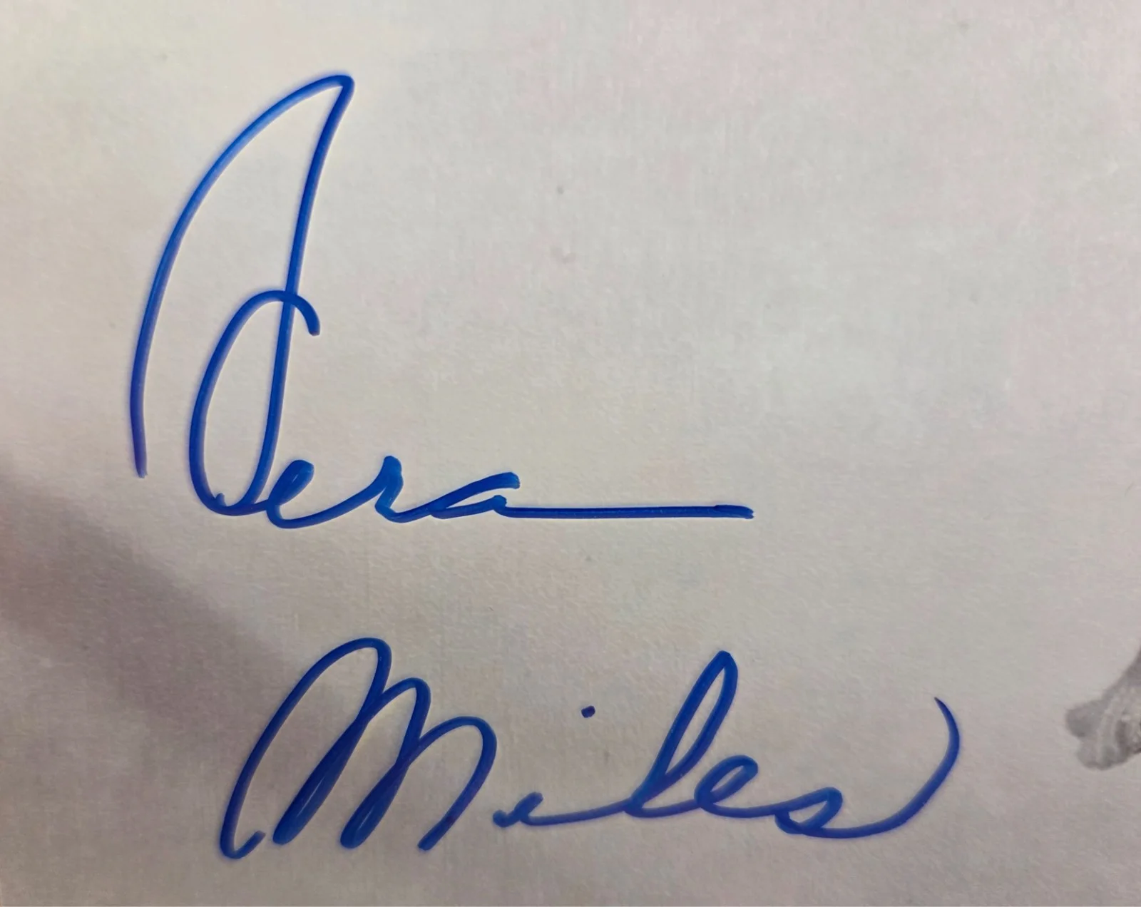 Vera Miles Hand Signed Autograph 8x10 Photo Twilight Zone Psycho Actress, изображение 2