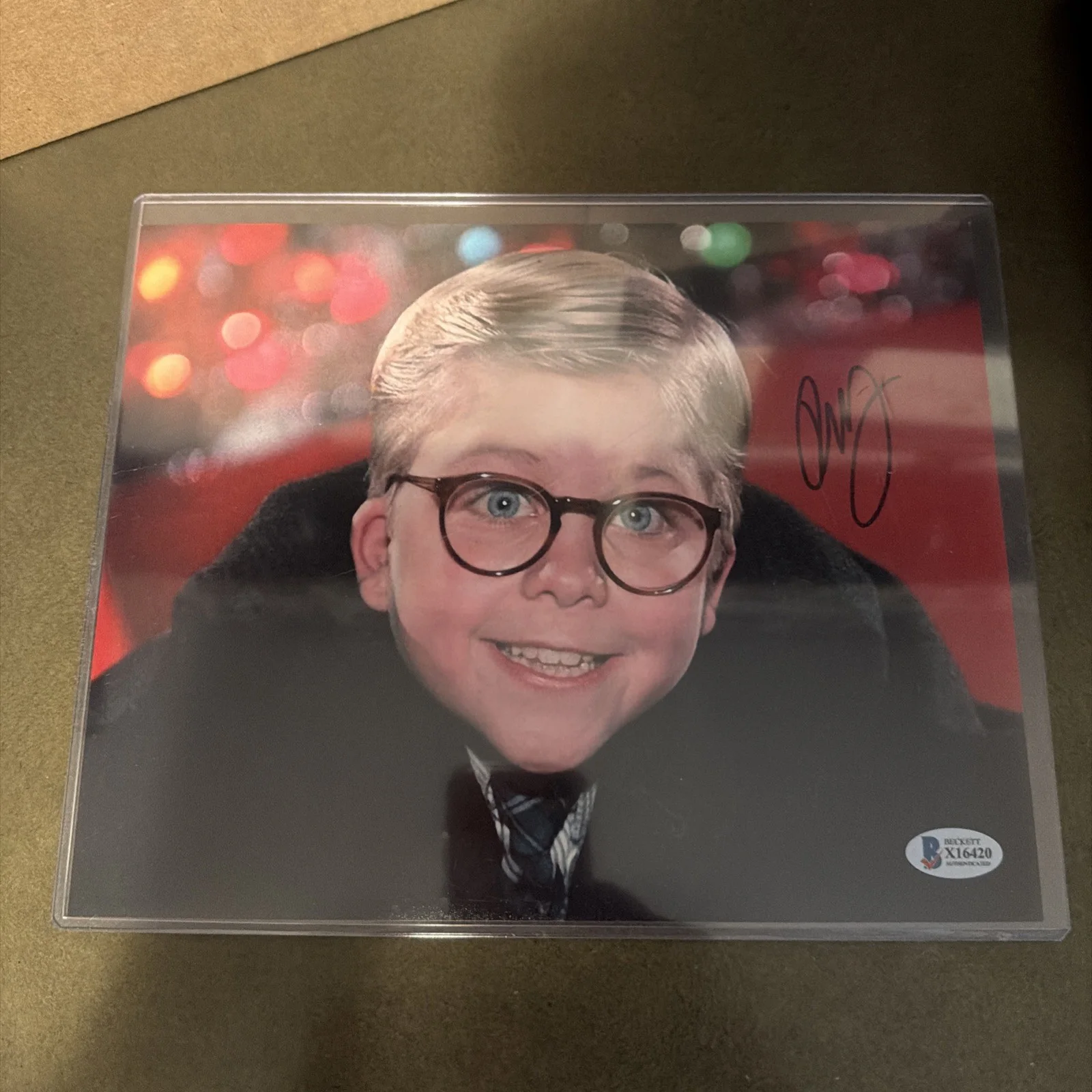 Peter Billingsley — ✍️ PETER BILLINGSLEY Autographed Signed 8x10 - A Christmas Story w/Beckett COA