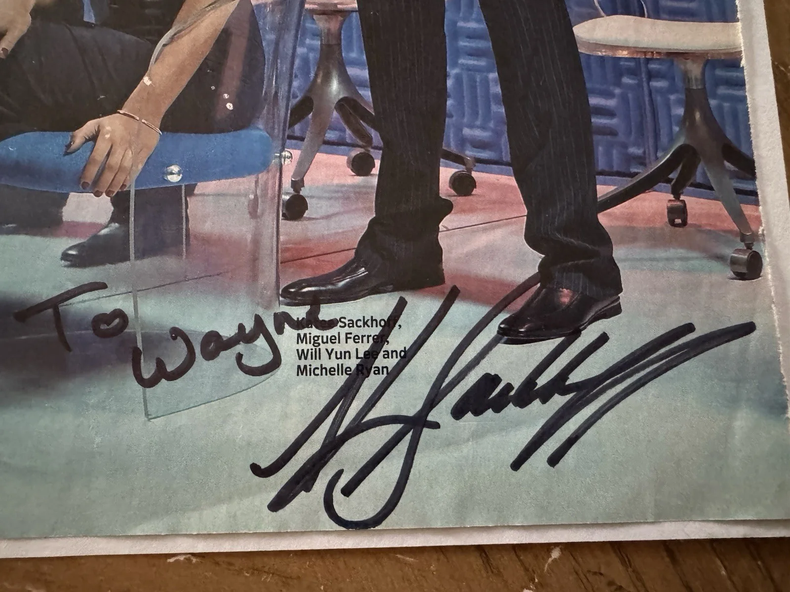 Katee Sackhoff — Katee Sackhoff Signed Mag 8x10 Photo Bionic Woman Battlestar Galactica COA, image 2