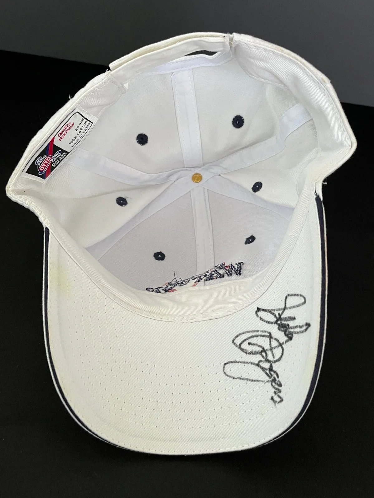 VIntage Autographed Gene Watson & Staley Rogers TX Baseball Cap Country Music, изображение 4