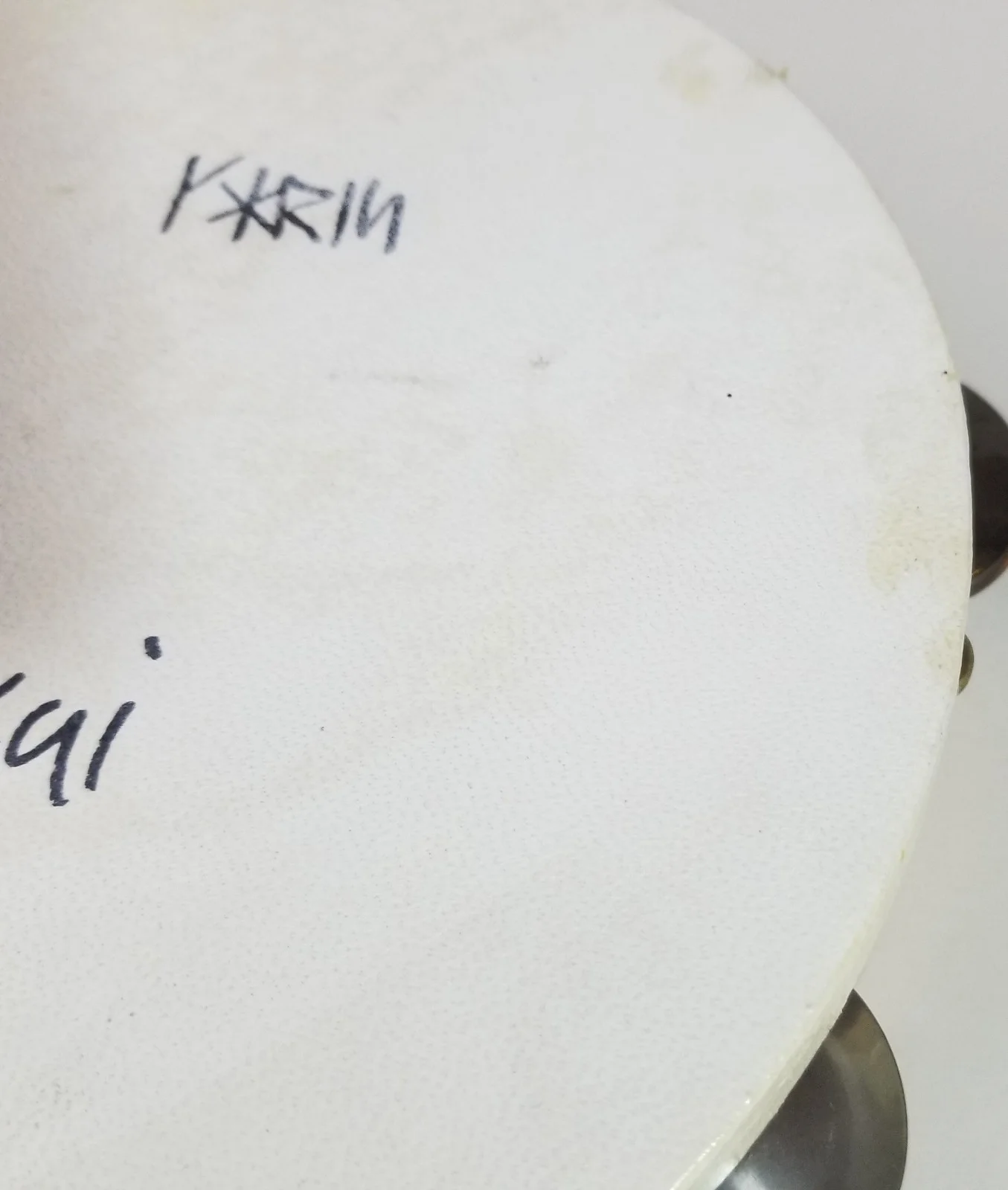 Heilung full band REAL hand SIGNED Tambourine COA Autographed by all 3, изображение 3
