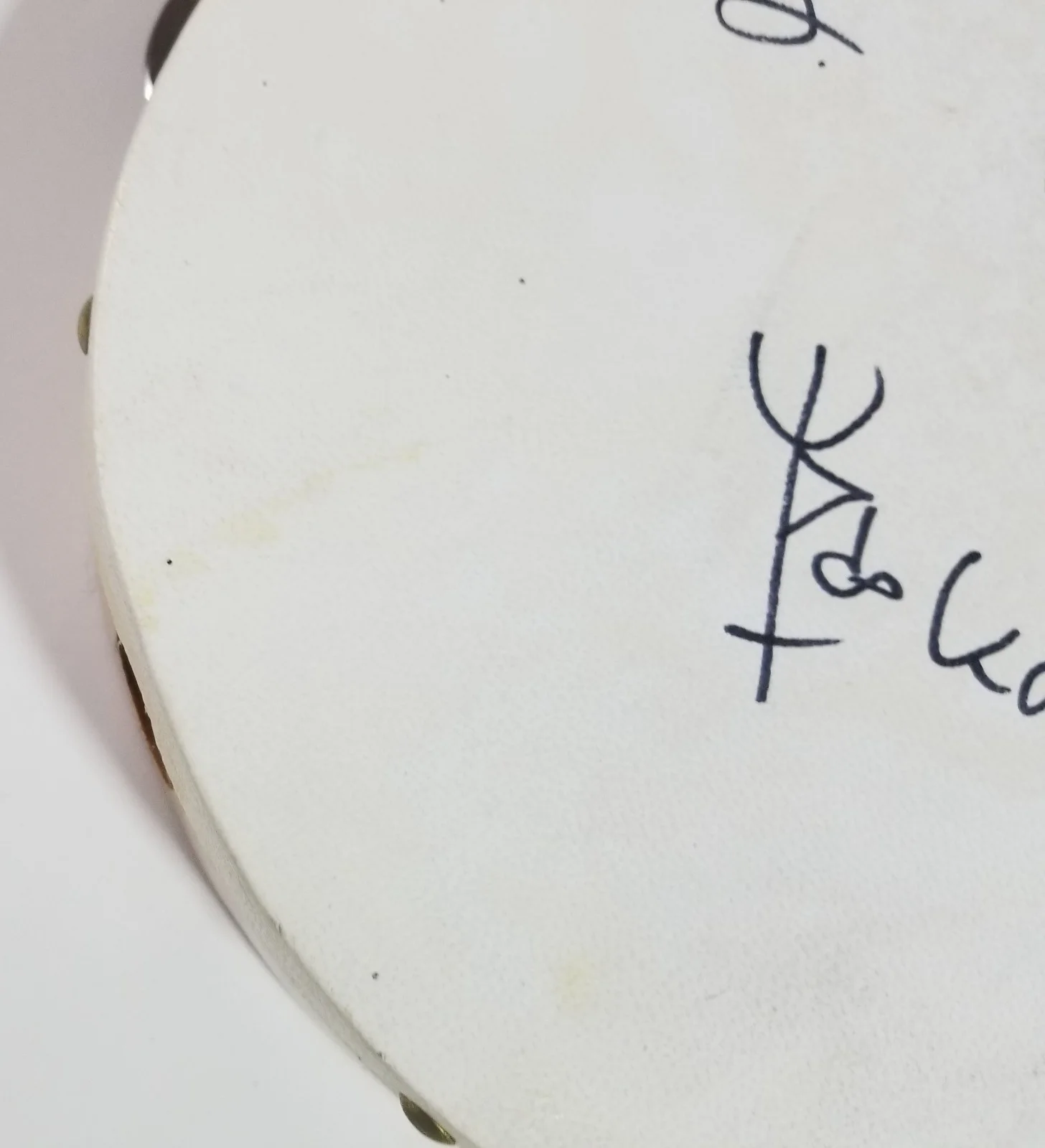 Heilung full band REAL hand SIGNED Tambourine COA Autographed by all 3, изображение 5