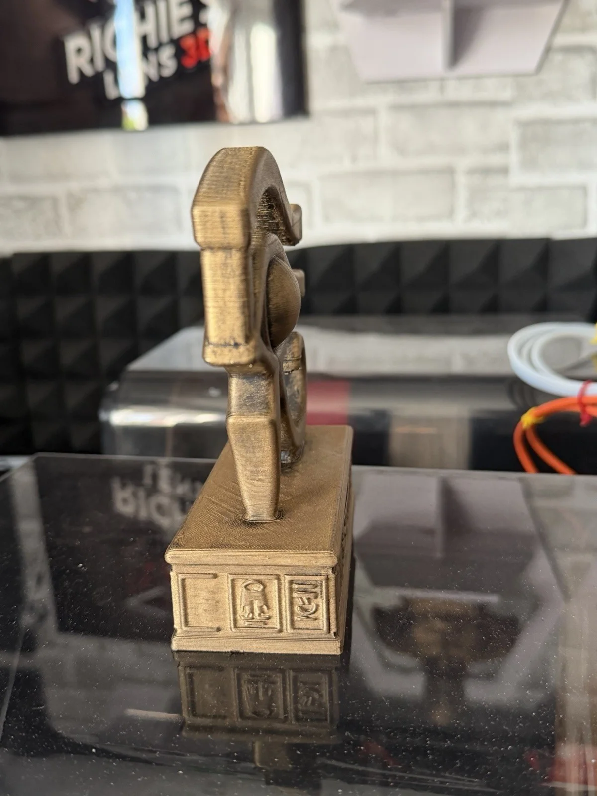 3D Printed Eye of Horus Egyptian Decor, image 2