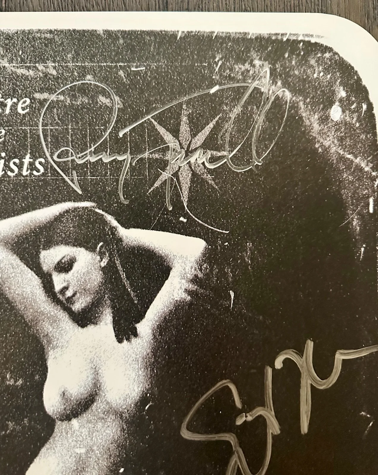 2012 Jane's Addiction Autographed Tour Poster Lithograph Perry Navarro, изображение 2