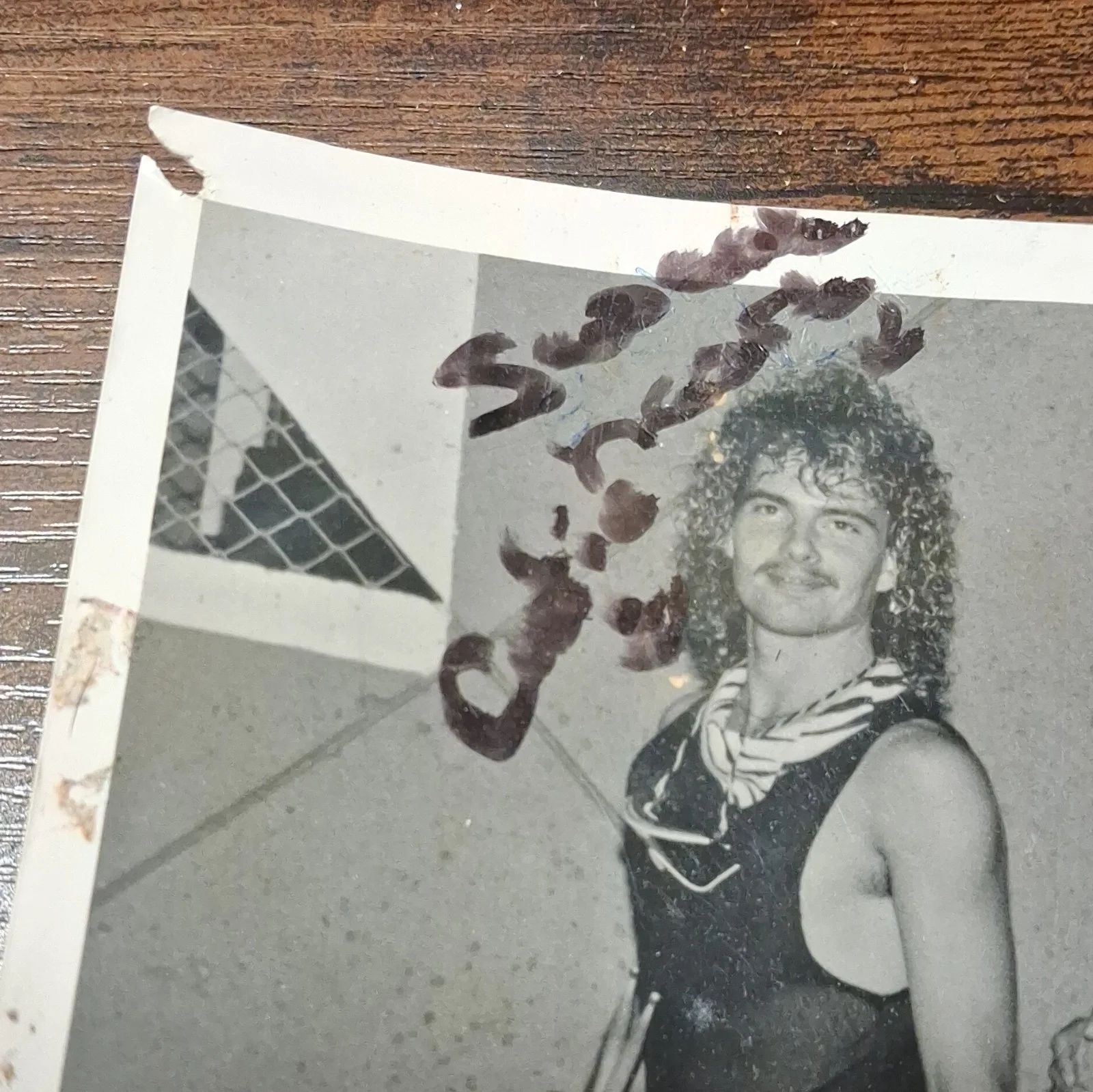 L00X Signed Black & White Band Photograph Original Music Photo, image 2