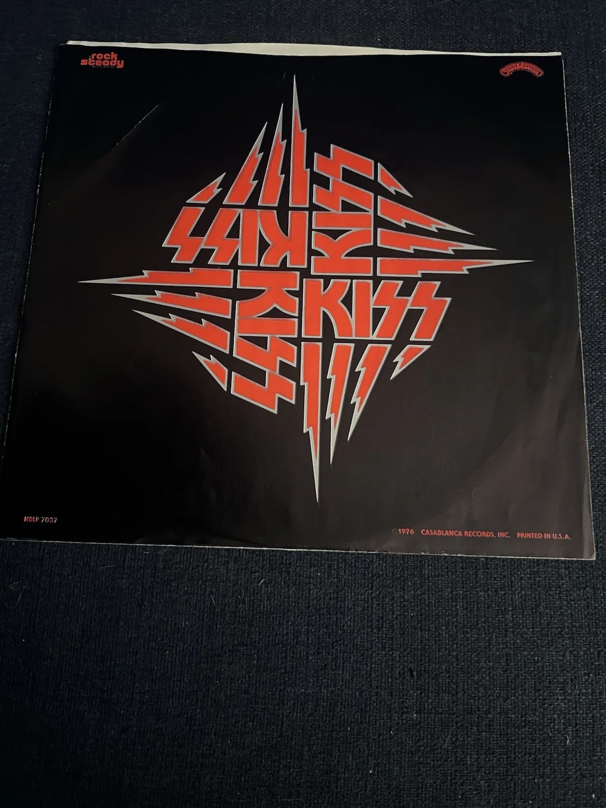KISS Rock And Roll Over Signed Autographed Vinyl LP Record Original, изображение 5
