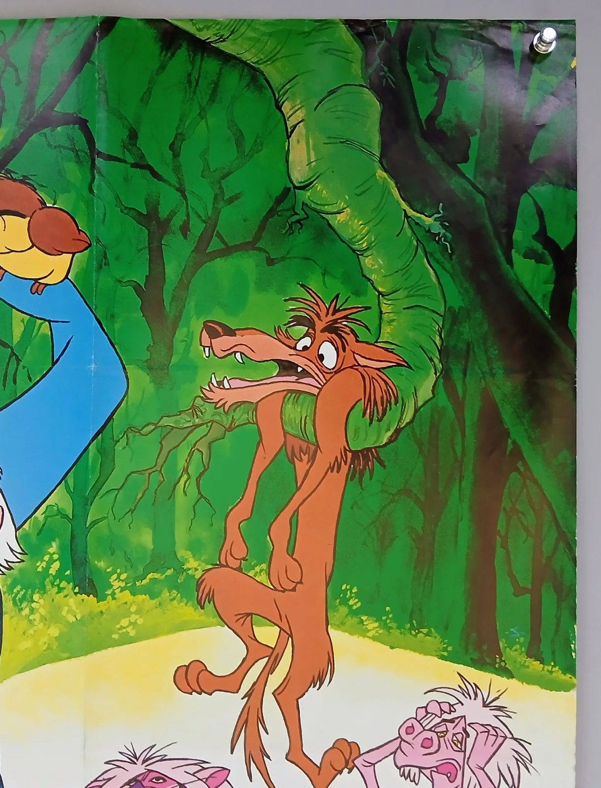 SWORD IN THE STONE / WINNIE THE POOH & EEYORE (1963,R1983) original quad poster, изображение 5