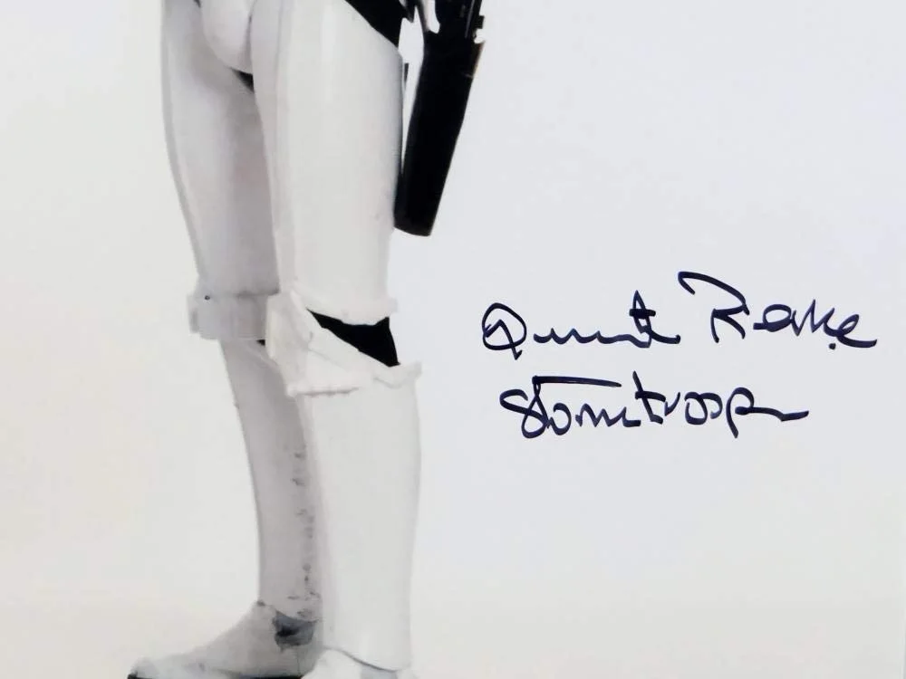 Syd Wragg — Quentin Pierre Autographed Sideways Full Body 11x14 Photo w/ Insc- JSA Auth *Blk, изображение 4