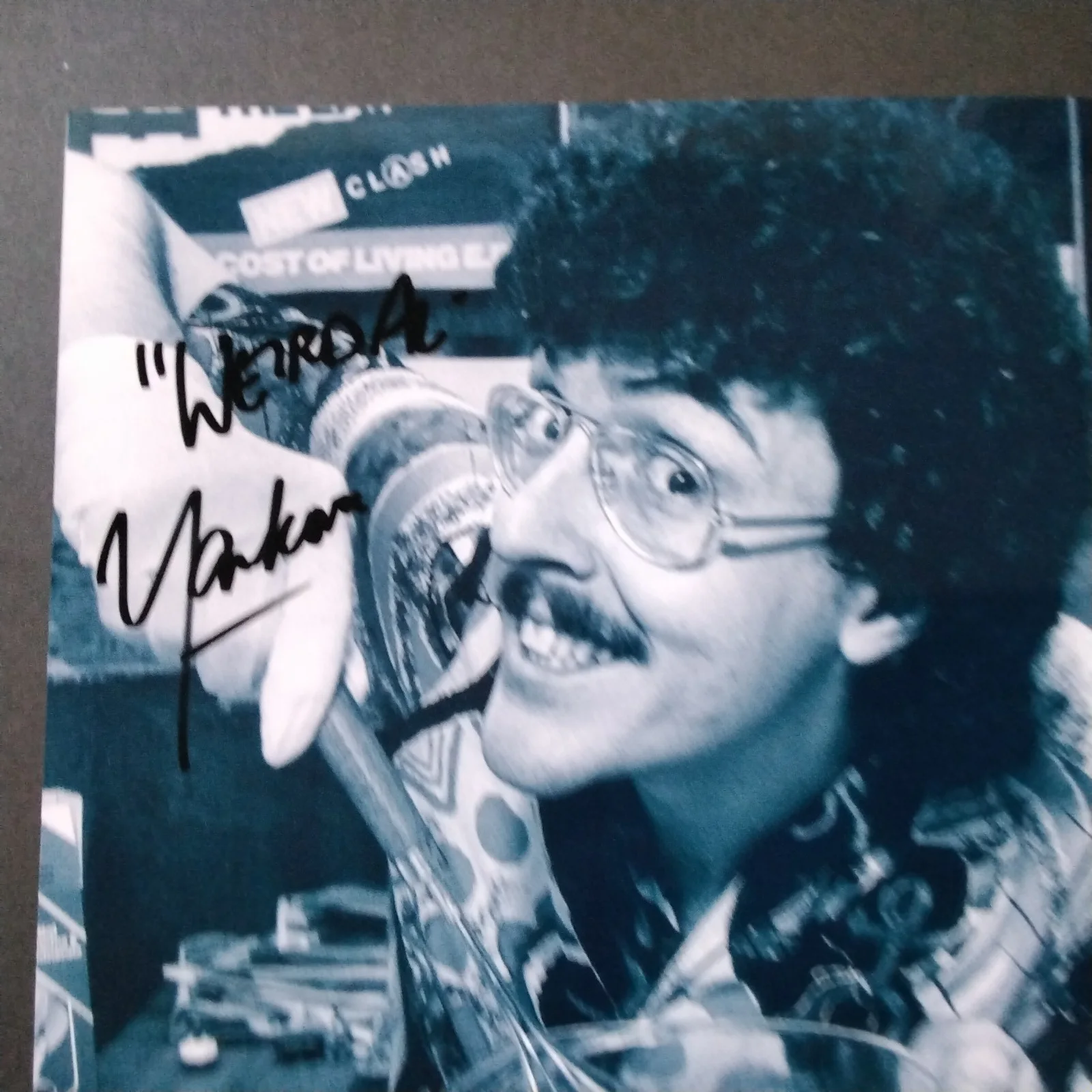 Weird Al Yankovic SIGNED Photo Singer Comedian EAT IT Smells Like Nirvana, изображение 3