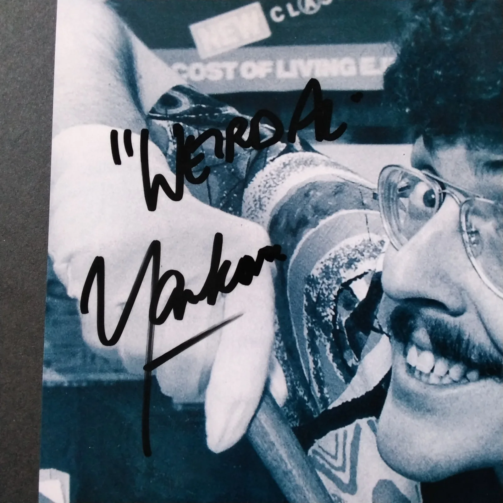 Weird Al Yankovic SIGNED Photo Singer Comedian EAT IT Smells Like Nirvana, изображение 5