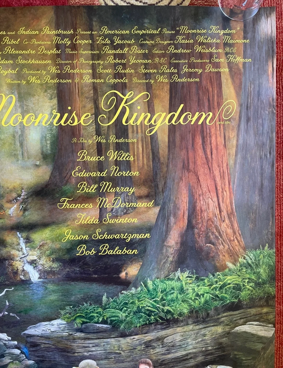 MOONRISE KINGDOM (2012) Original UK Advance One Sheet Film Poster Wes Anderson, изображение 3