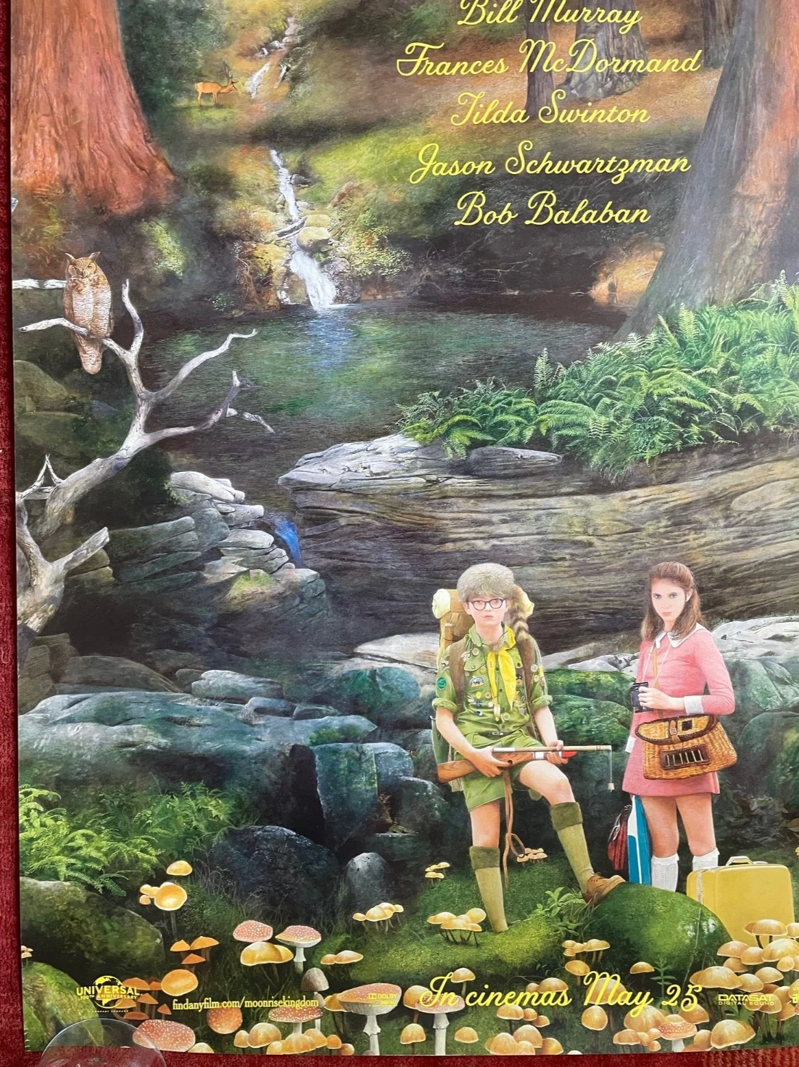 MOONRISE KINGDOM (2012) Original UK Advance One Sheet Film Poster Wes Anderson, изображение 4