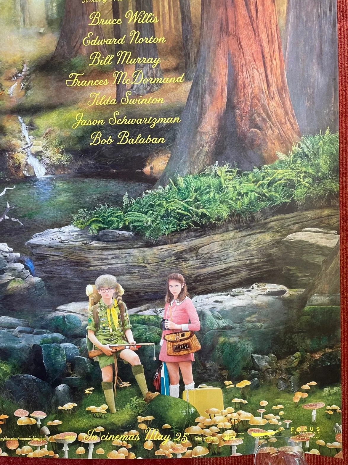 MOONRISE KINGDOM (2012) Original UK Advance One Sheet Film Poster Wes Anderson, изображение 5