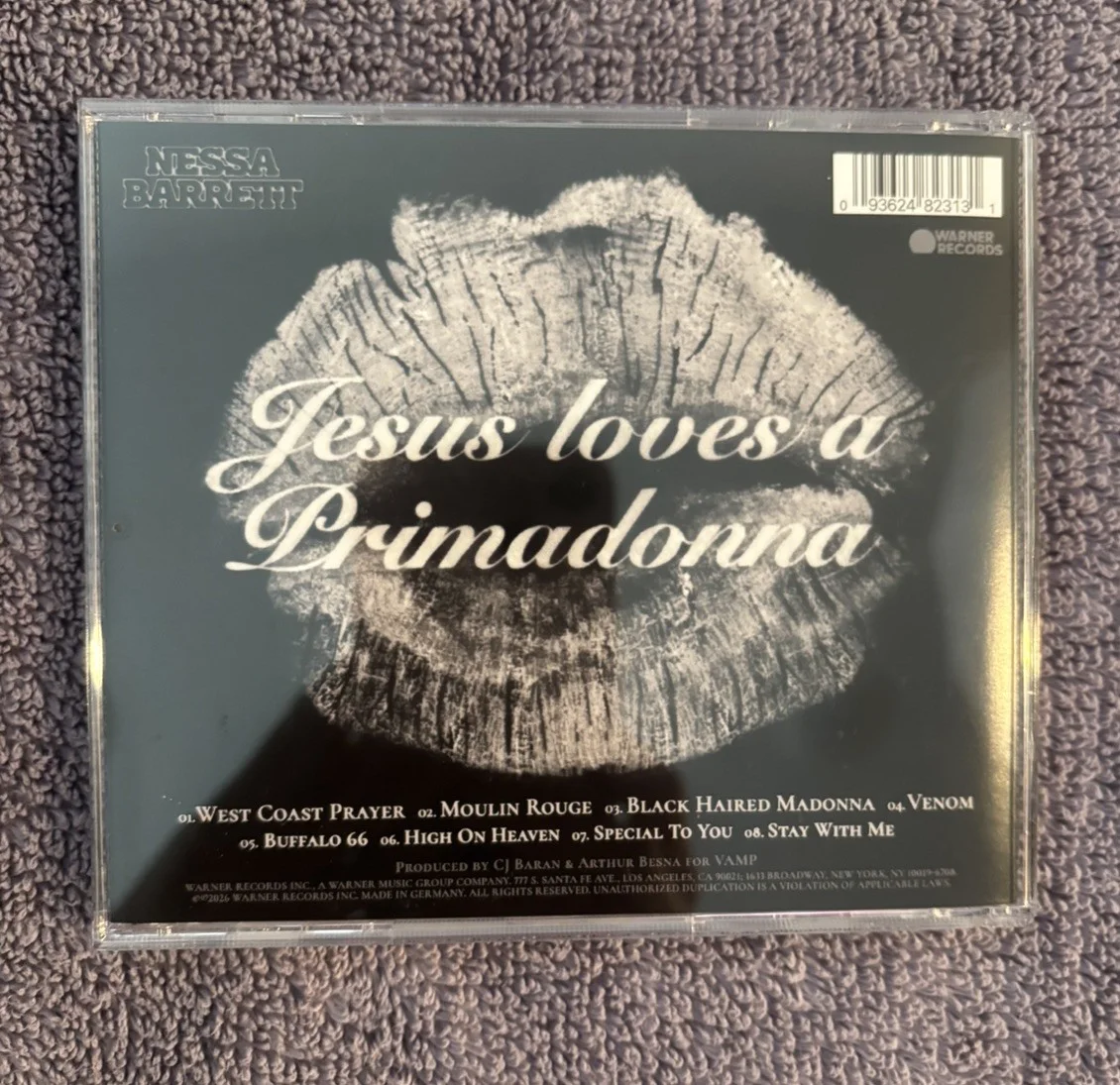 Nessa Barrett Jesus loves a primadonna SIGNED CD, image 3