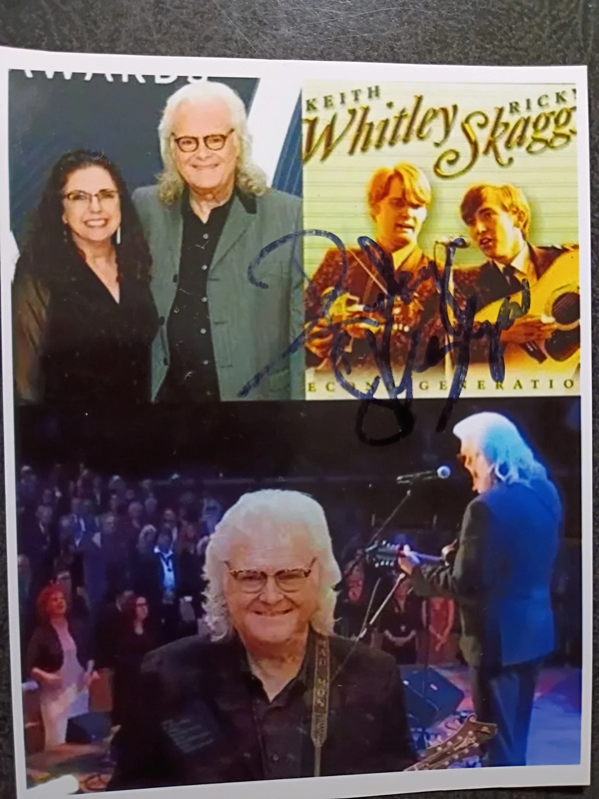 RICKY SKAGGS 2 Hand Signed Autograph 4X6 Photo S- FAMOUS COUNTRY SINGER, изображение 3
