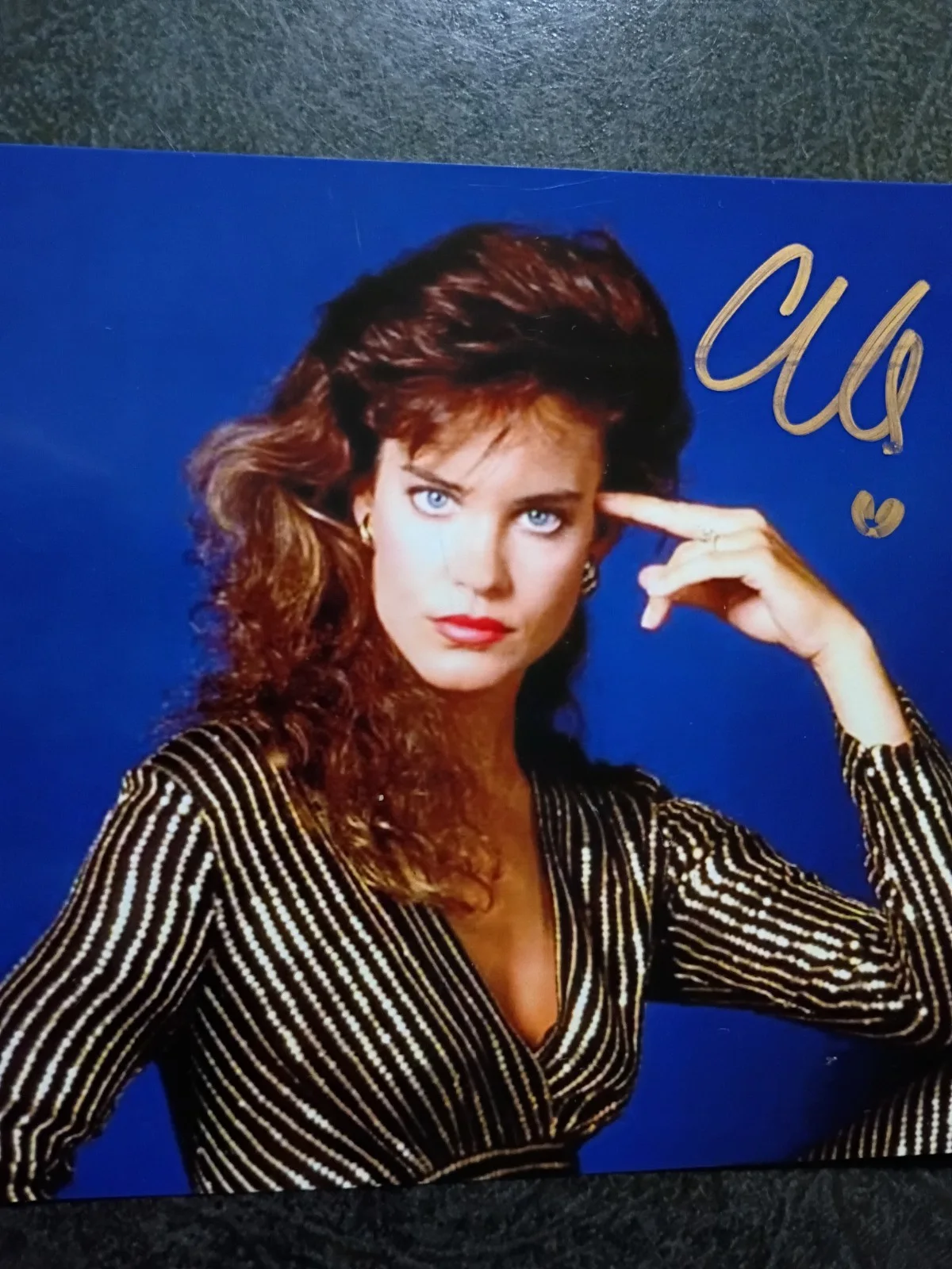 CATHERINE MARY STEWART — CATHERINE MARY STEWART Hand Signed Autograph 4X4 Photo -- THE LAST STARFIGHTER