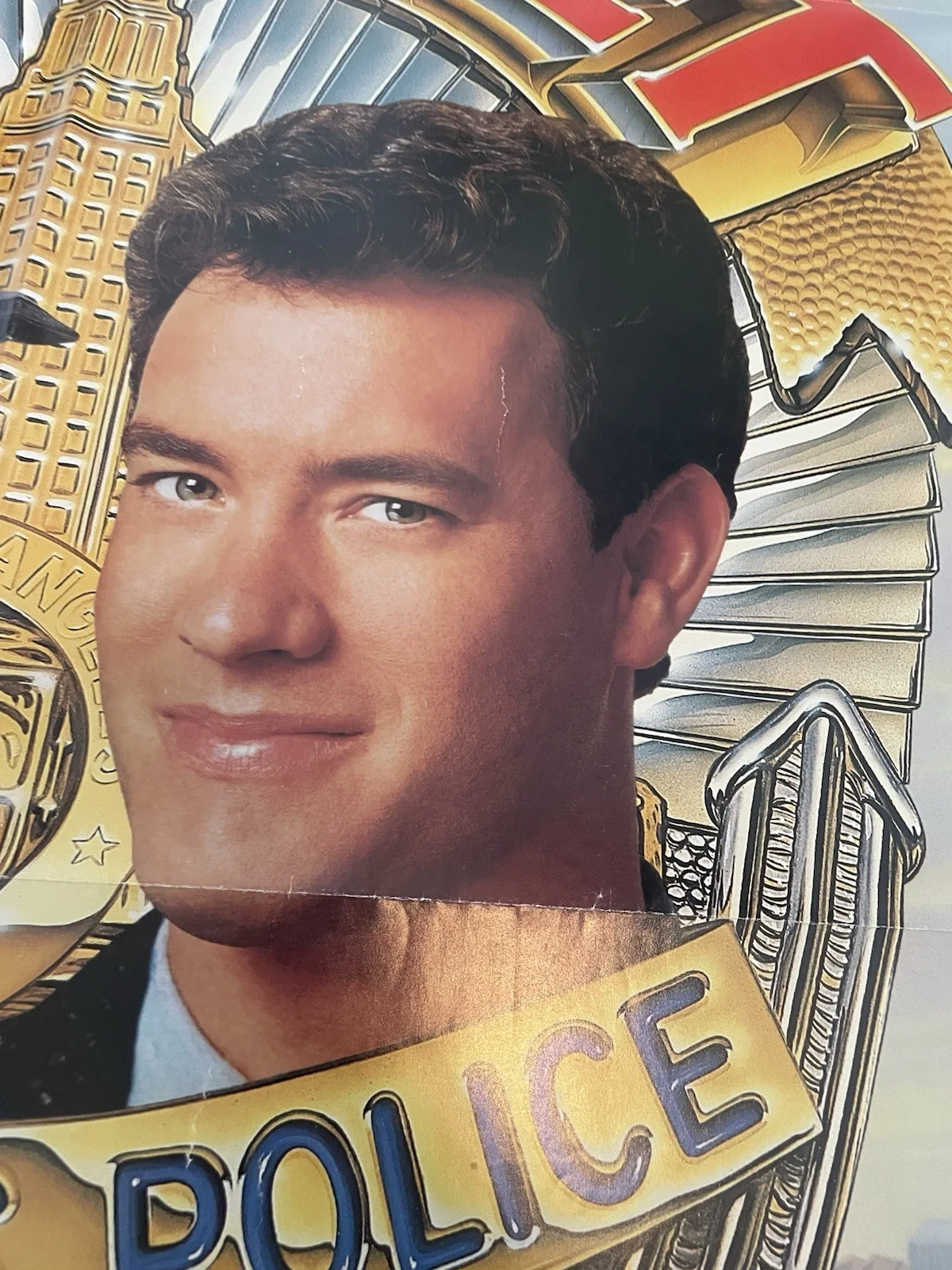 DRAGNET 1987 Dan Aykroyd, Tom Hanks, Christopher Plummer US 1-SHEET POSTER, image 2