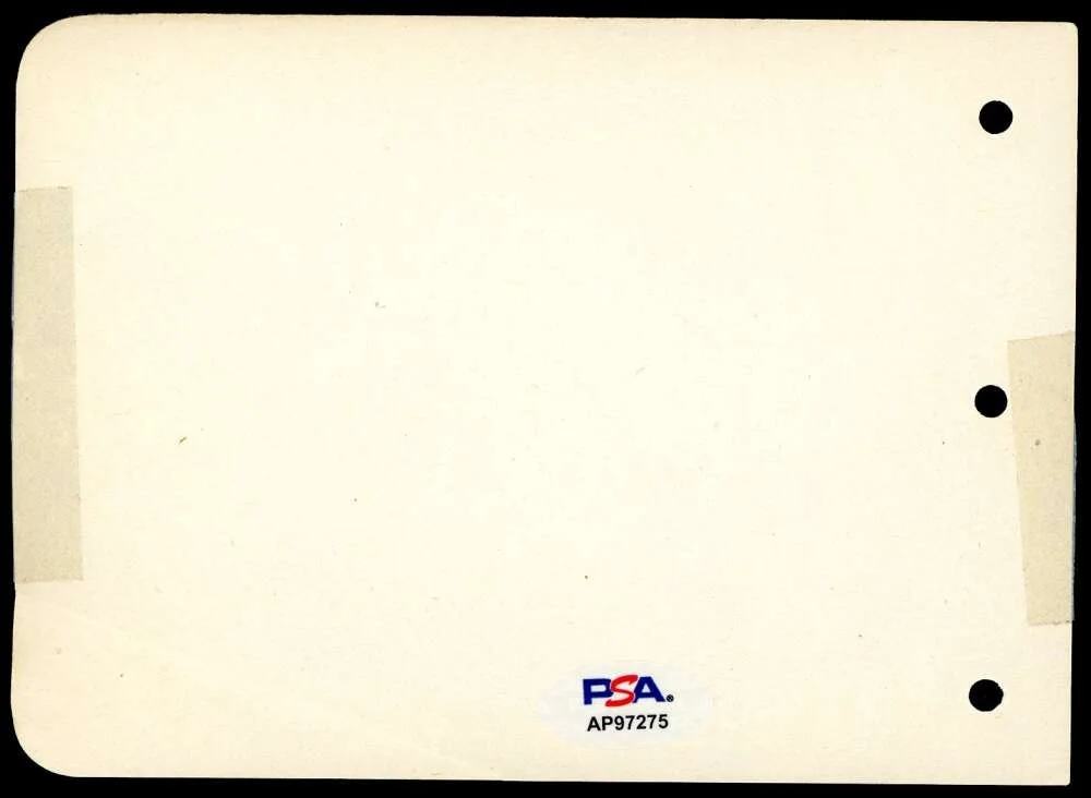 Claudette Colbert — Claudette Colbert PSA DNA Coa Signed Album Page Autograph, image 2