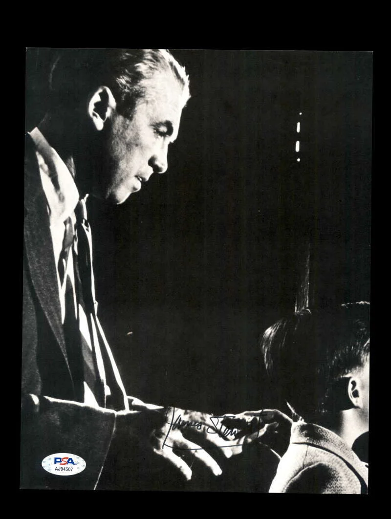 James Jimmy Stewart — James Jimmy Stewart PSA DNA Coa Signed 8x10 Photo Autograph
