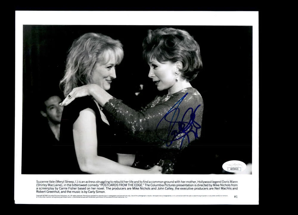Shirley Maclaine — Shirley Maclaine JSA Coa Signed 8x10 Photo Autograph
