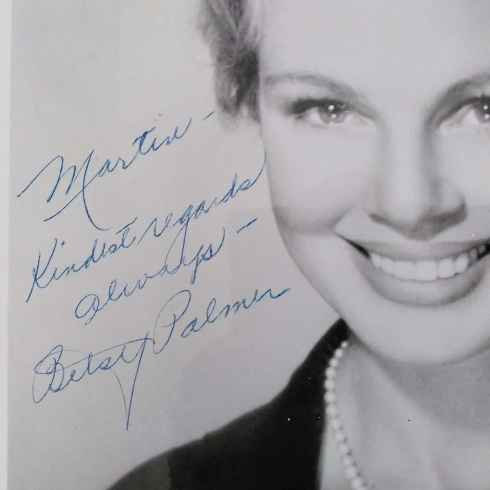 Betsy Palmer SIGNED 8x10 Photo Movie TV Actress Mister Roberts Friday 13th, изображение 3