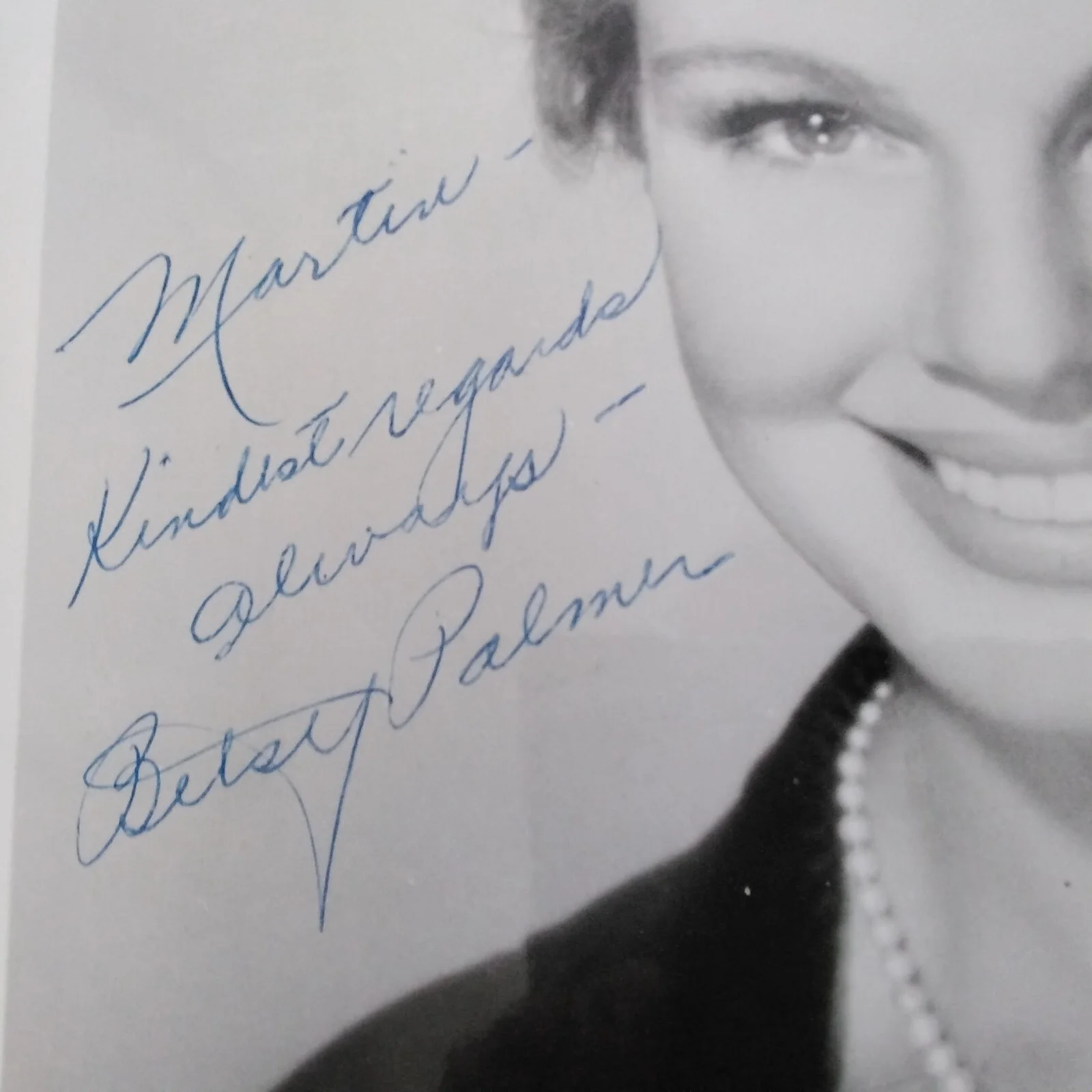 Betsy Palmer SIGNED 8x10 Photo Movie TV Actress Mister Roberts Friday 13th, изображение 4