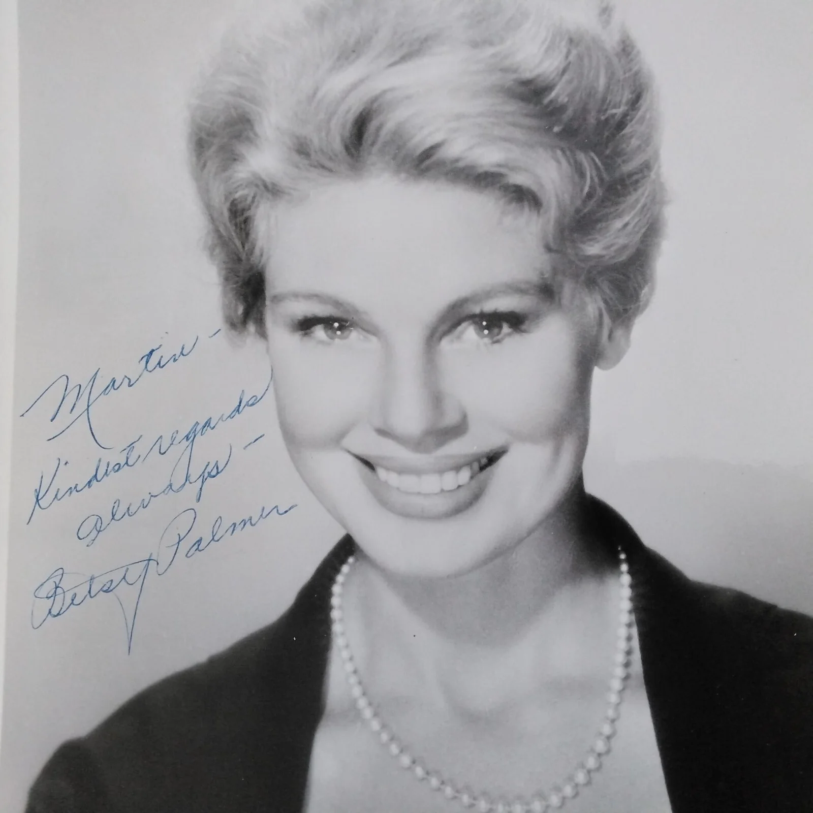 Betsy Palmer SIGNED 8x10 Photo Movie TV Actress Mister Roberts Friday 13th, изображение 5