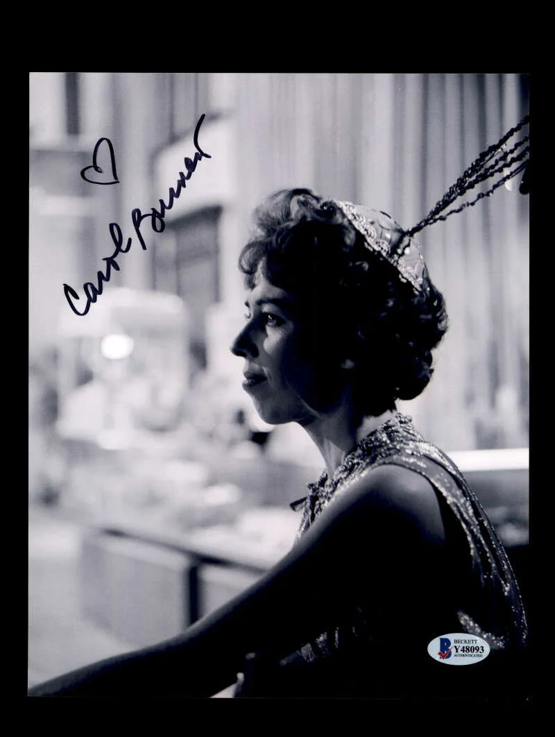 Carol Burnett — Carol Burnett BAS Beckett Coa Signed 8x10 Photo Autograph