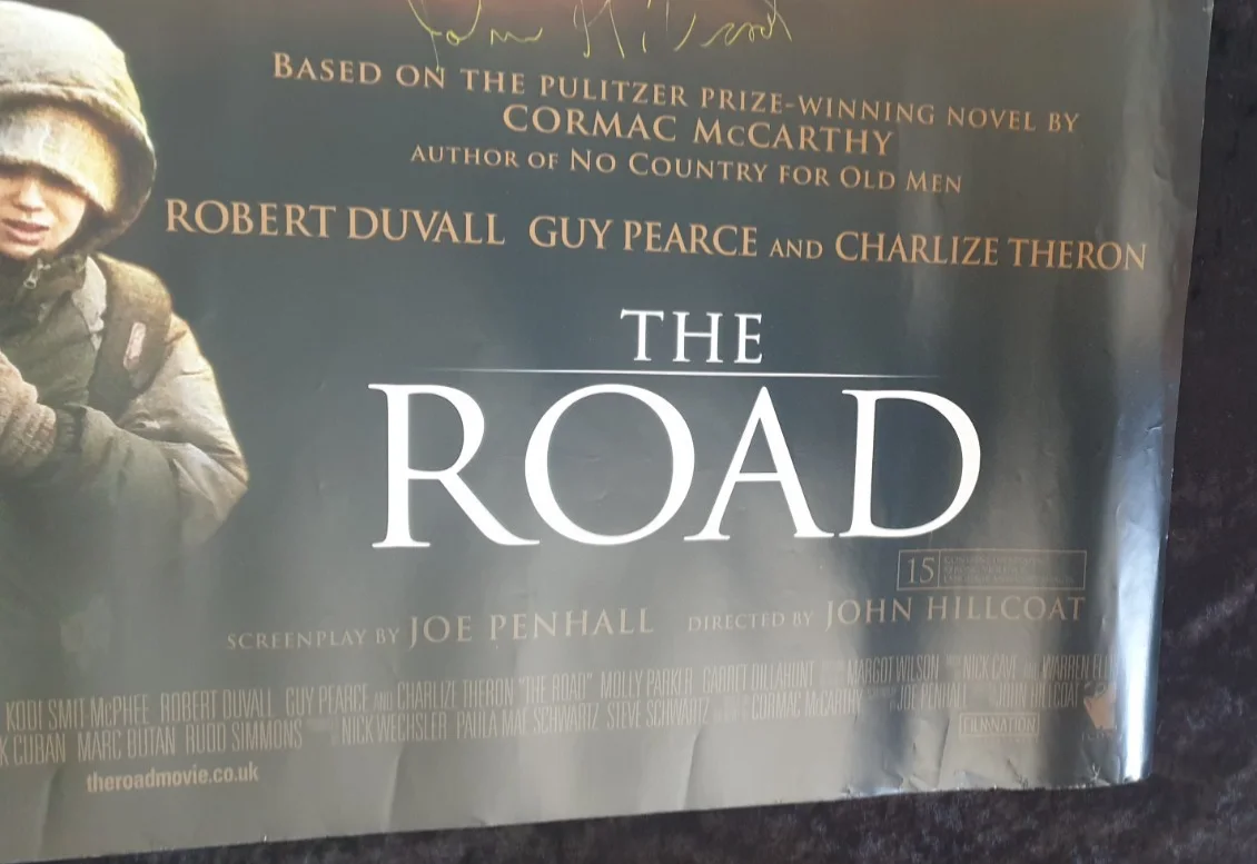 The Road Signed John Hillcoat Original UK Quad Poster Viggo Mortensen, image 4
