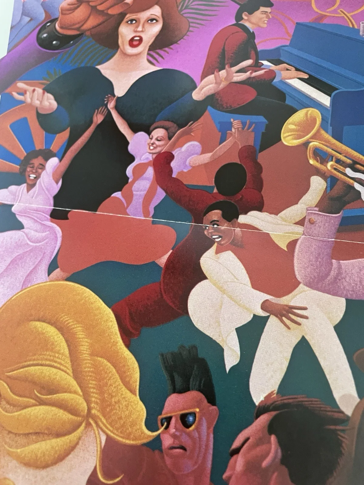 AMERICAN POP FOLDED US ONE SHEET POSTER RALPH BAKSHI 1981, image 2