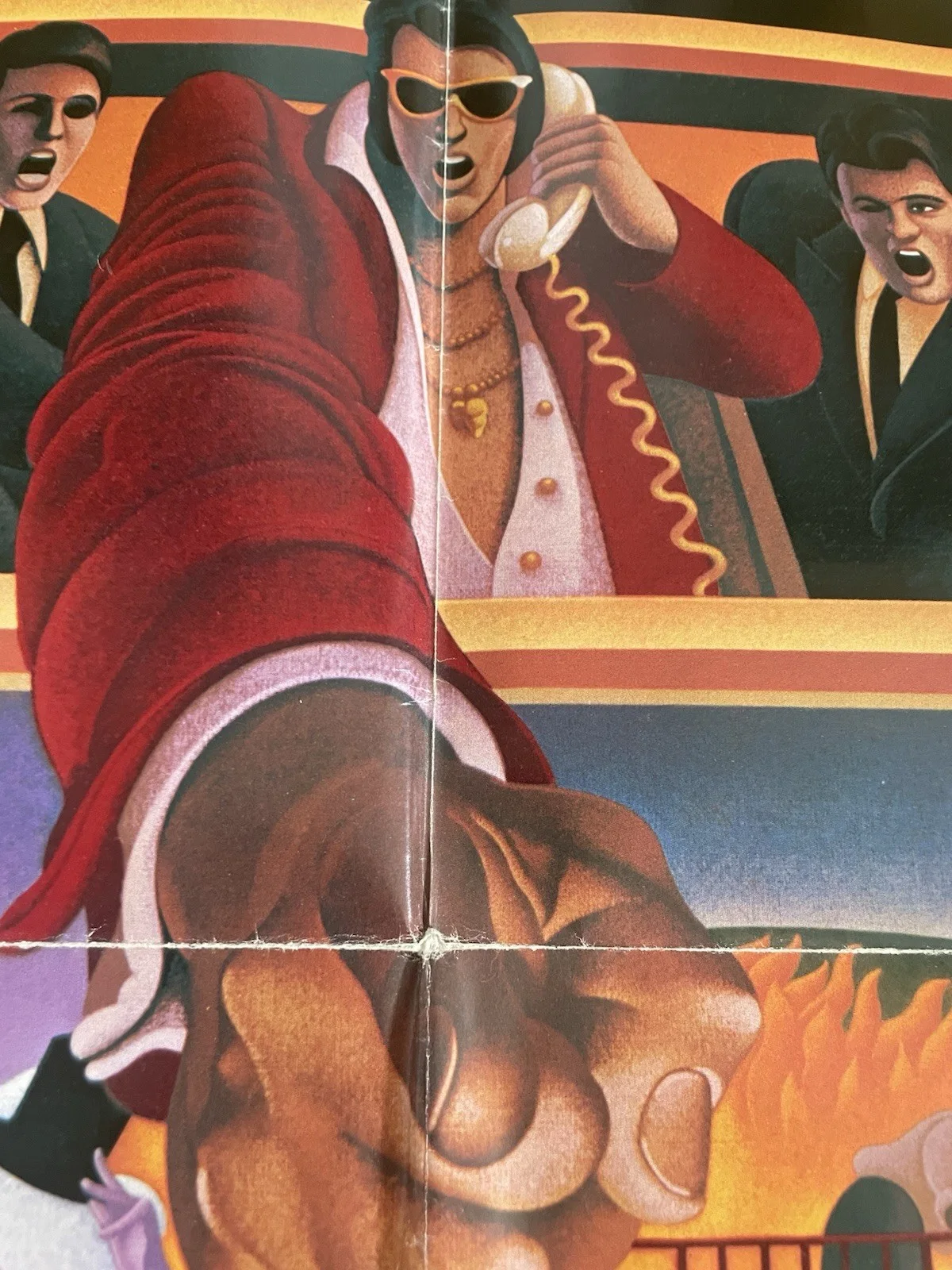 AMERICAN POP FOLDED US ONE SHEET POSTER RALPH BAKSHI 1981, image 3