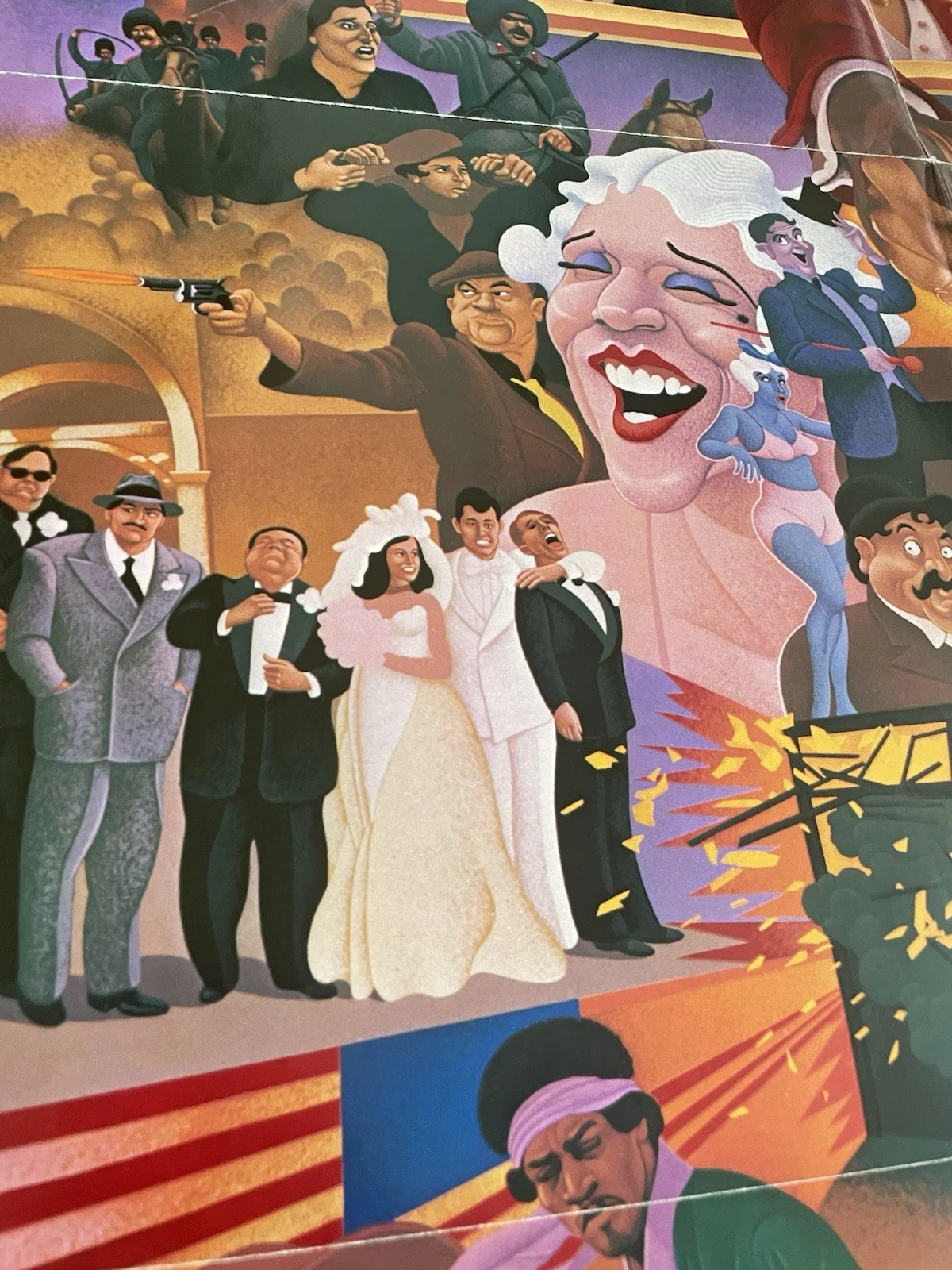 AMERICAN POP FOLDED US ONE SHEET POSTER RALPH BAKSHI 1981, image 4